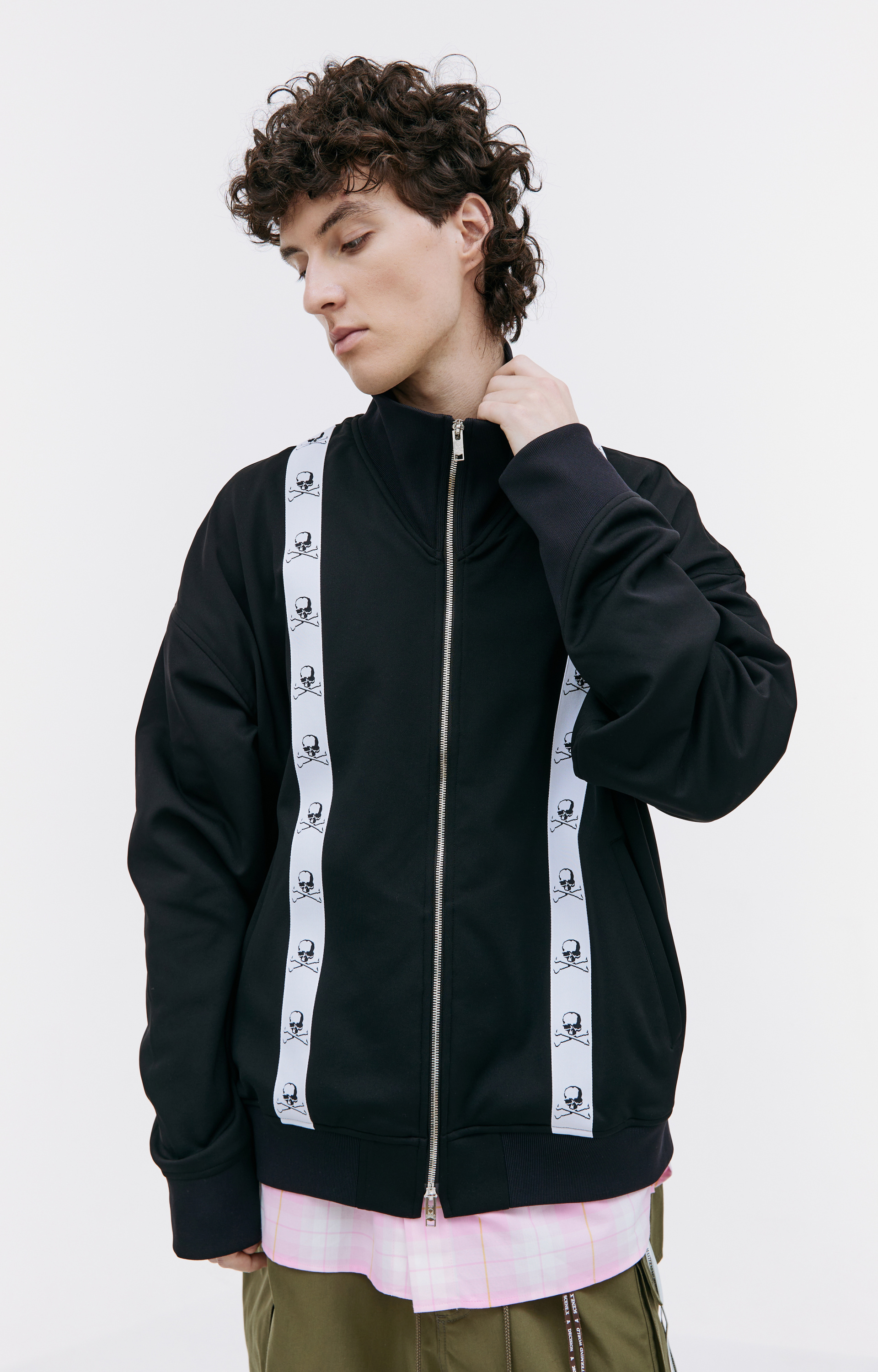 Mastermind WORLD Black track jacket
