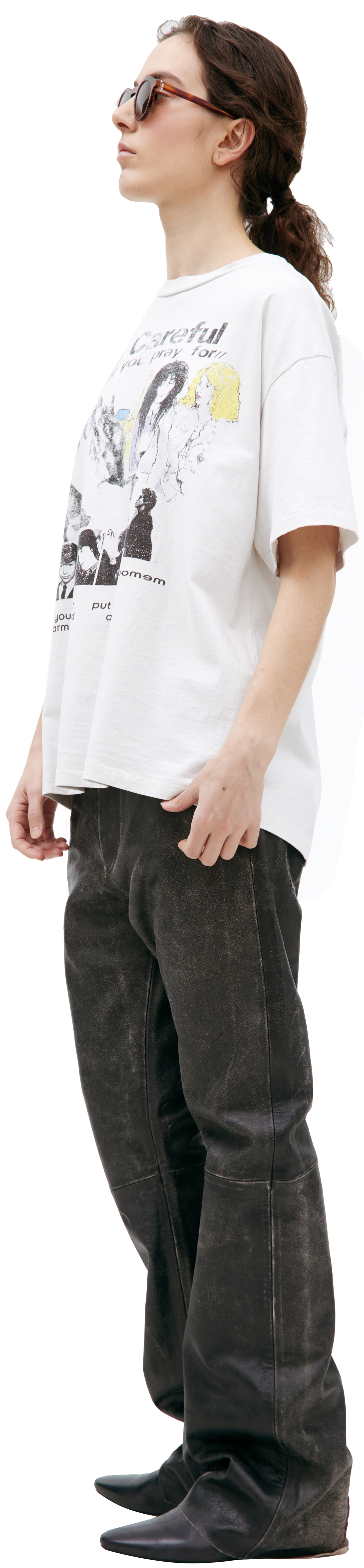 Enfants Riches Déprimés \'Be Careful\' print T-shirt