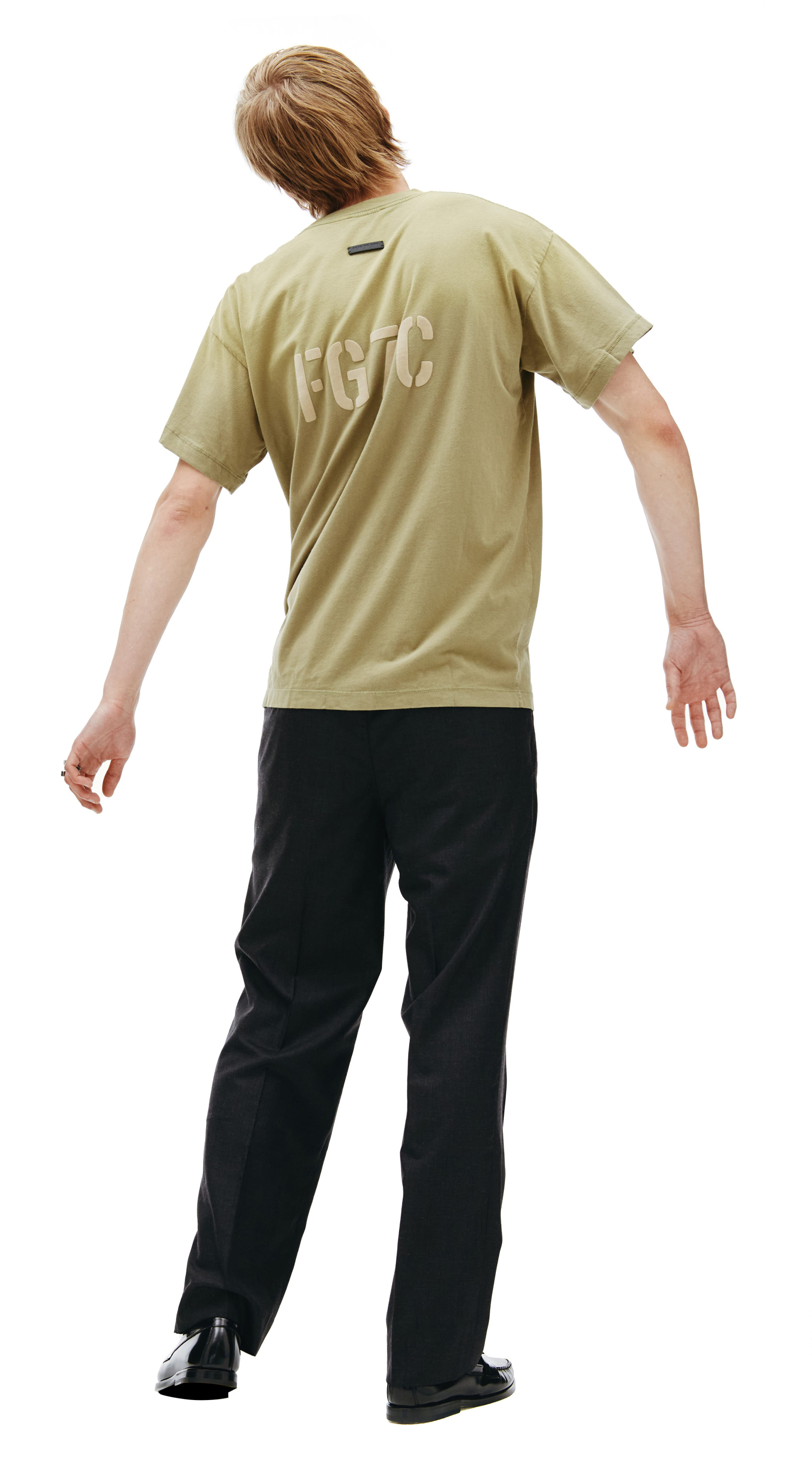 Fear of God FG7C t-shirt in vintage khaki