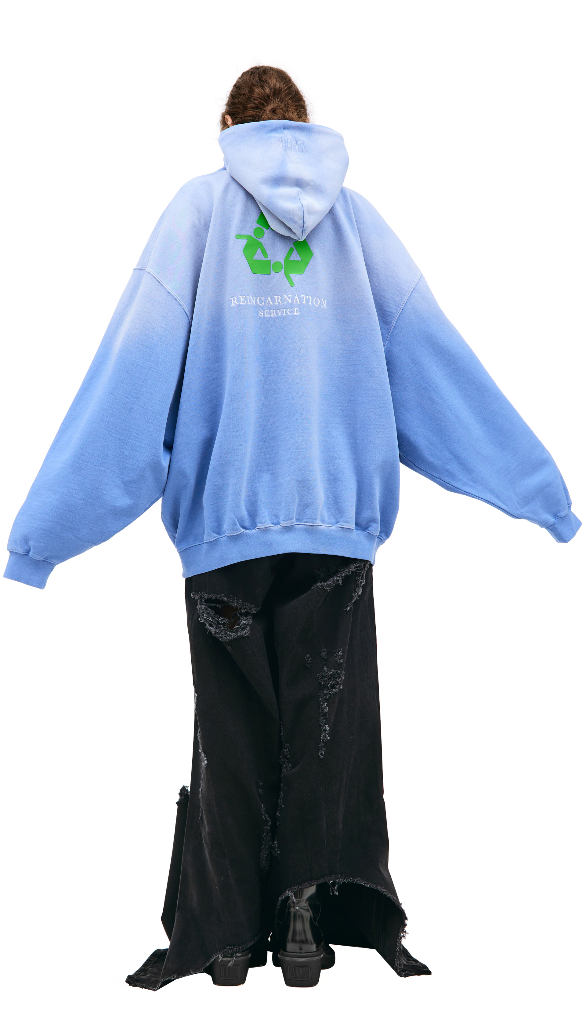 VETEMENTS \'I\'m Not Doing Shit Today\' hoodie