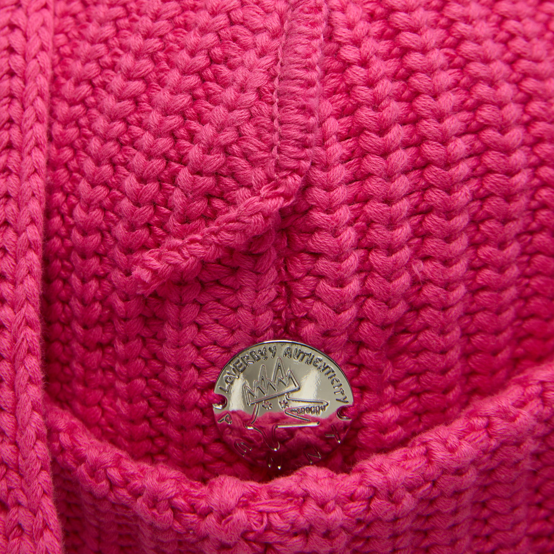 CHARLES JEFFREY LOVERBOY Knitted cotton beanie