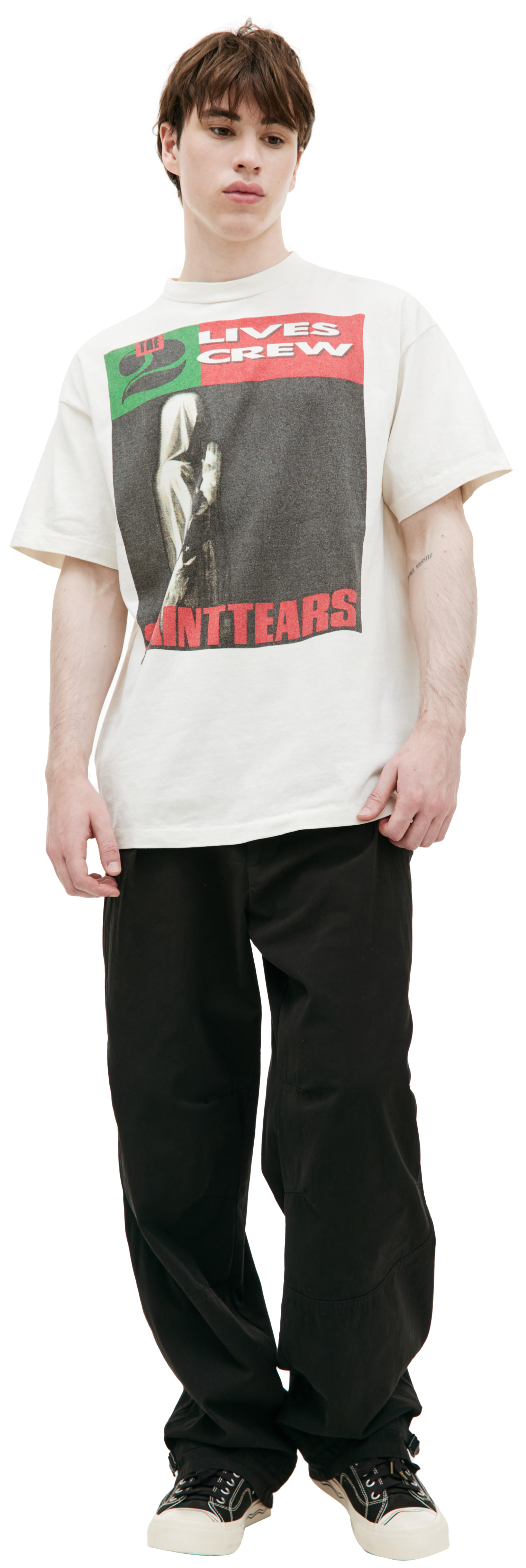 Saint Mxxxxxx SAINT TEARS printed t-shirt