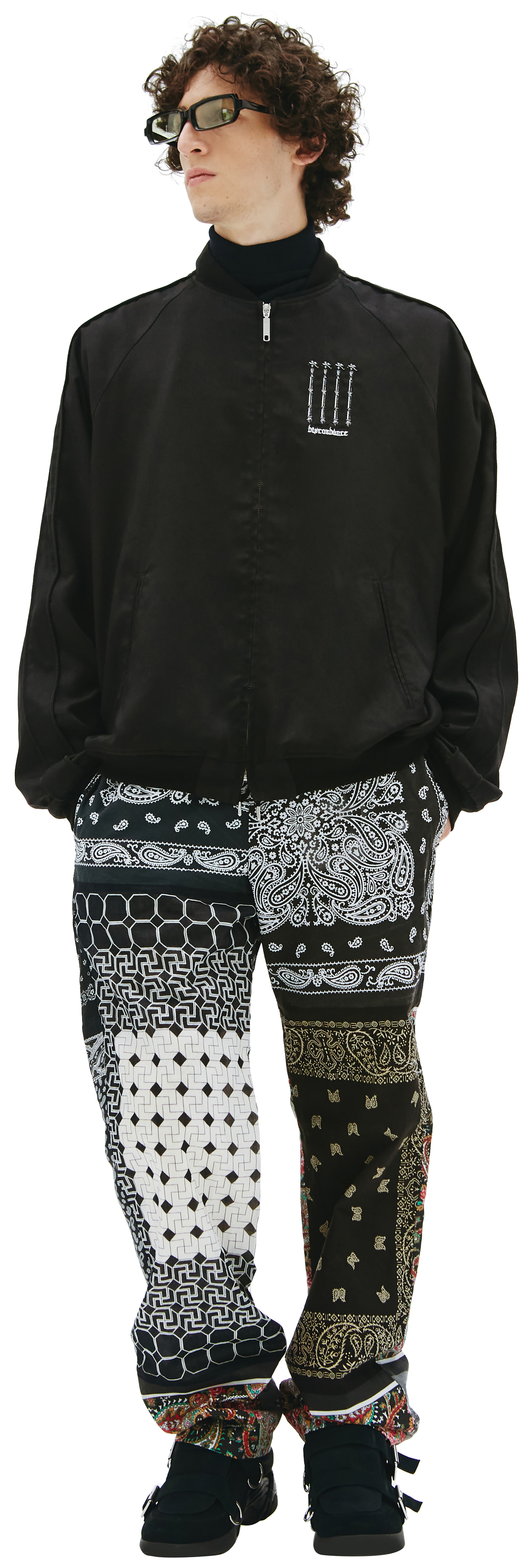 Children of the discordance Embroidery bomber jacket