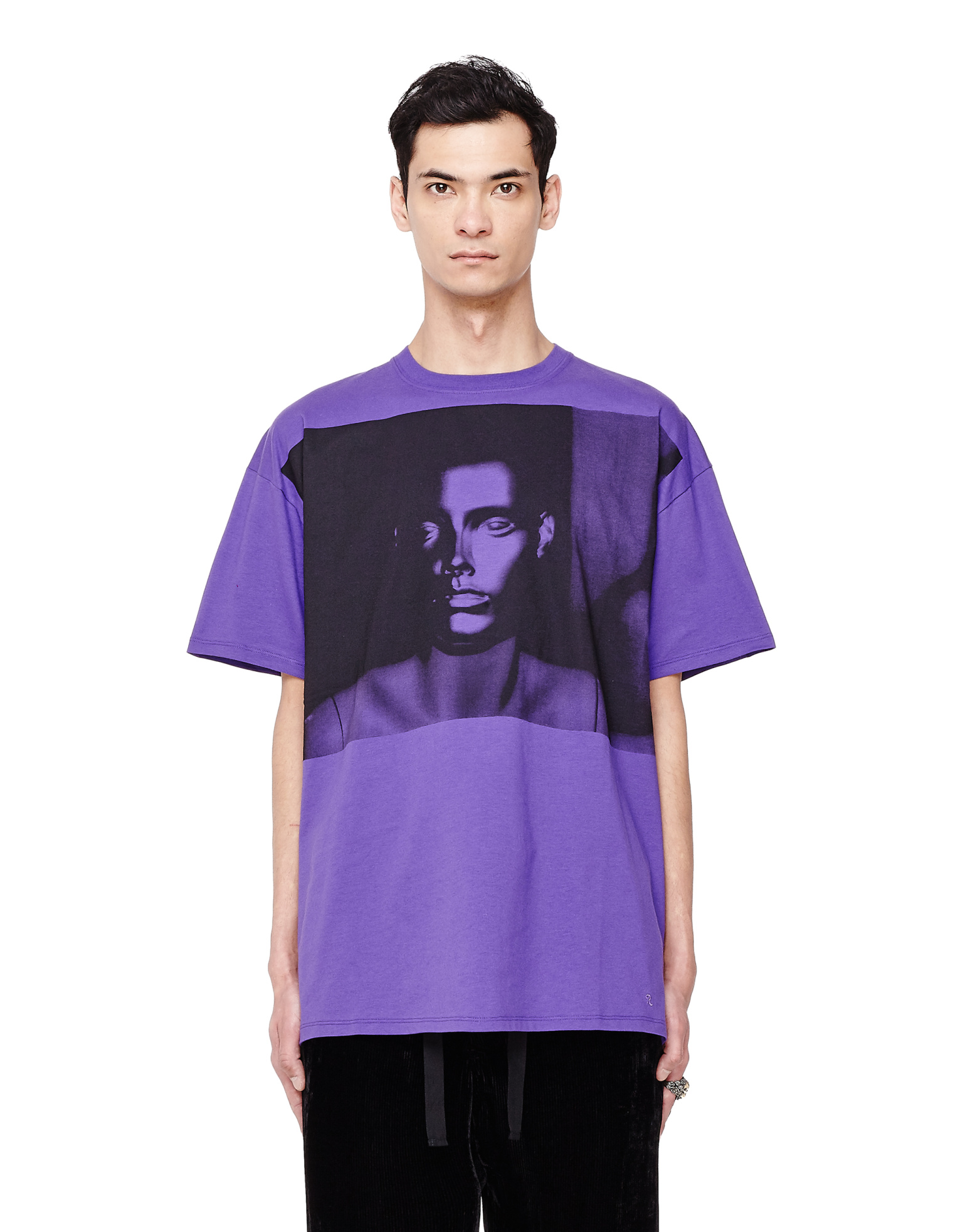 Raf Simons Peter Saville Printed Cotton T-shirt