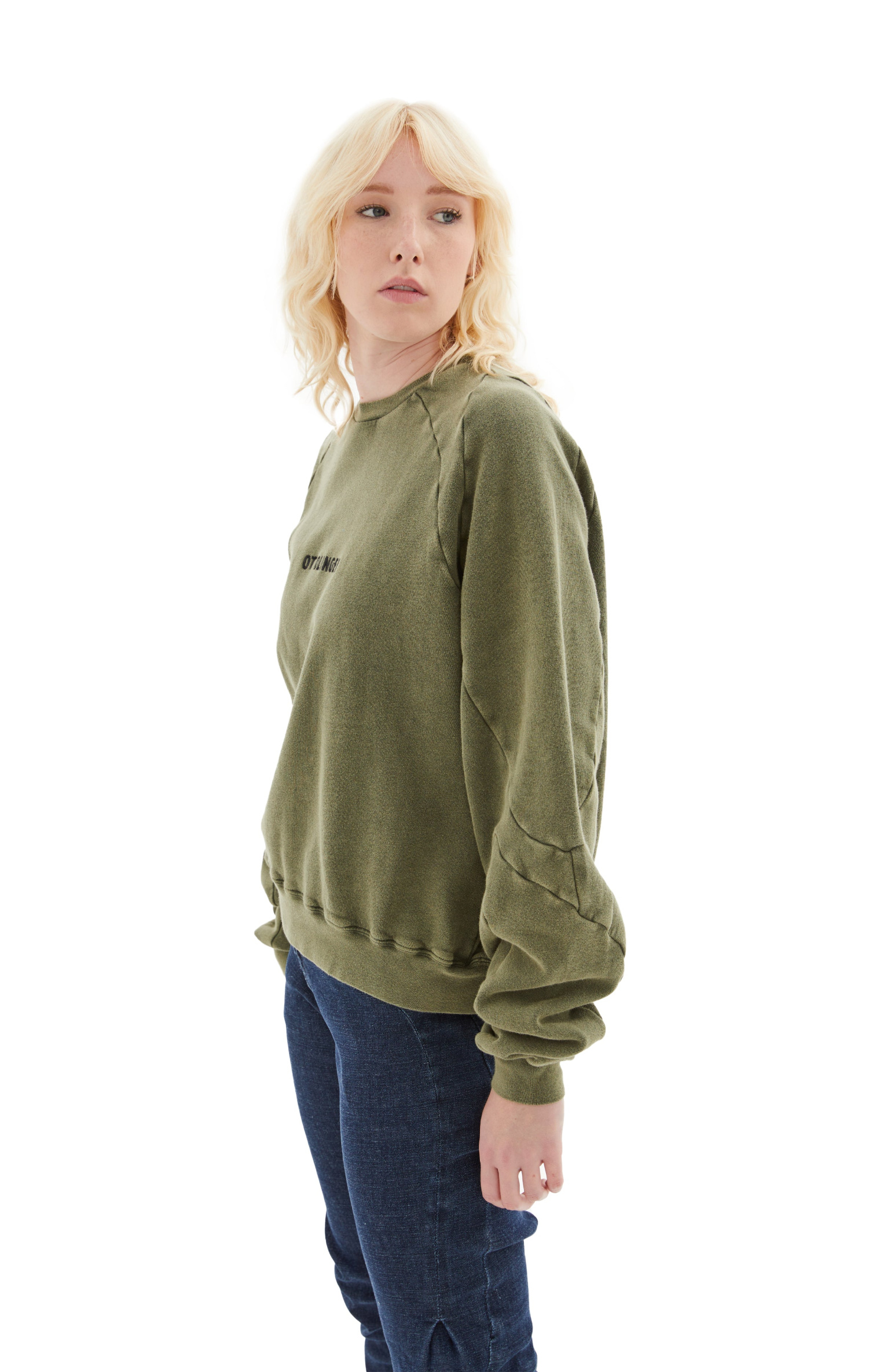 OTTOLINGER Multiline Cotton Crewneck