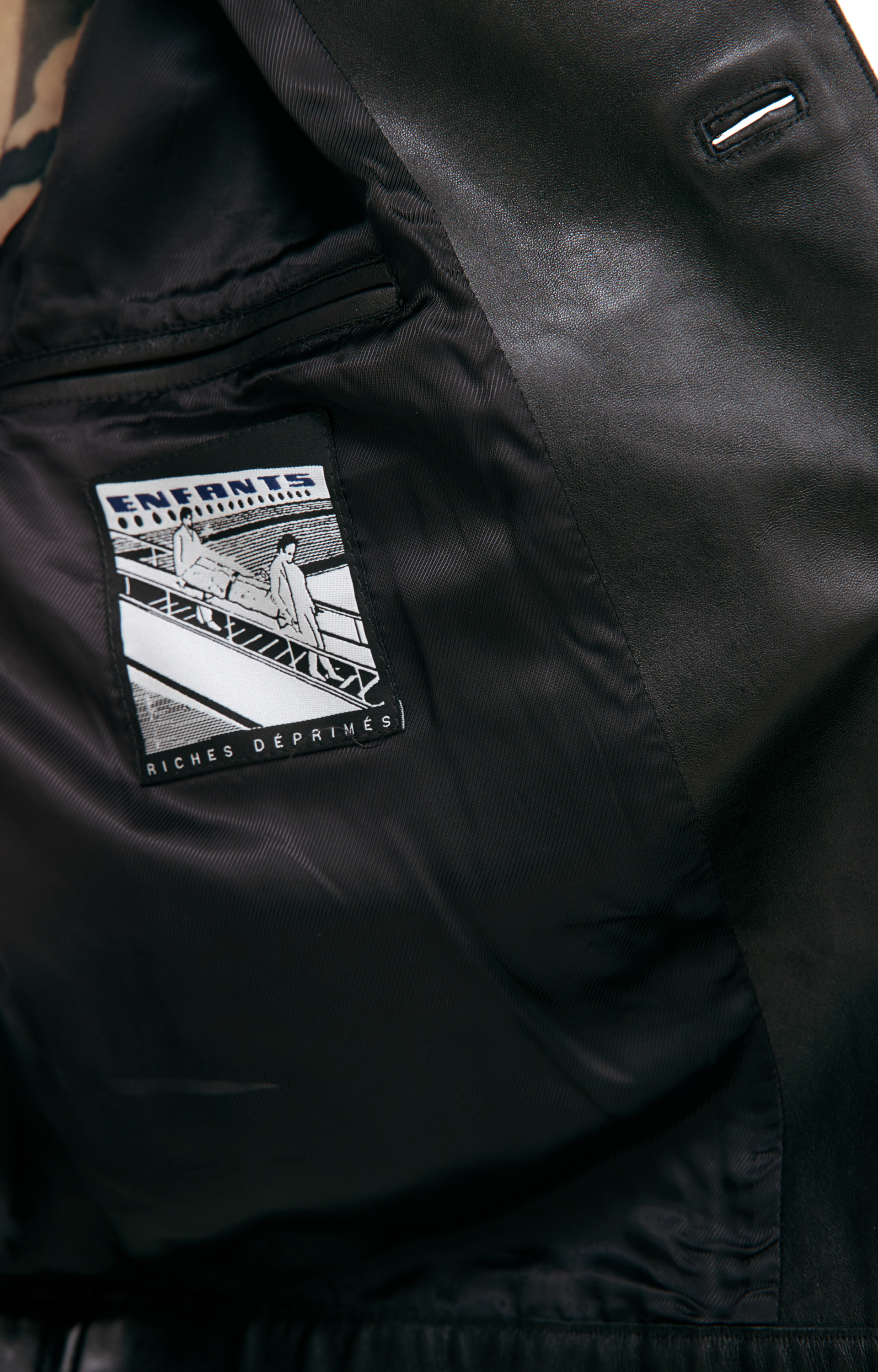 Enfants Riches Déprimés DIVORCE LEATHER JACKET