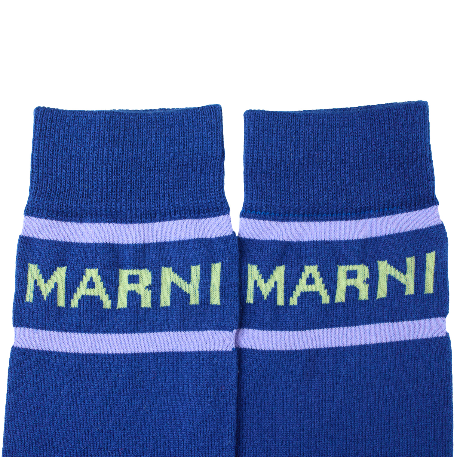 Marni Синие носки с логотипом