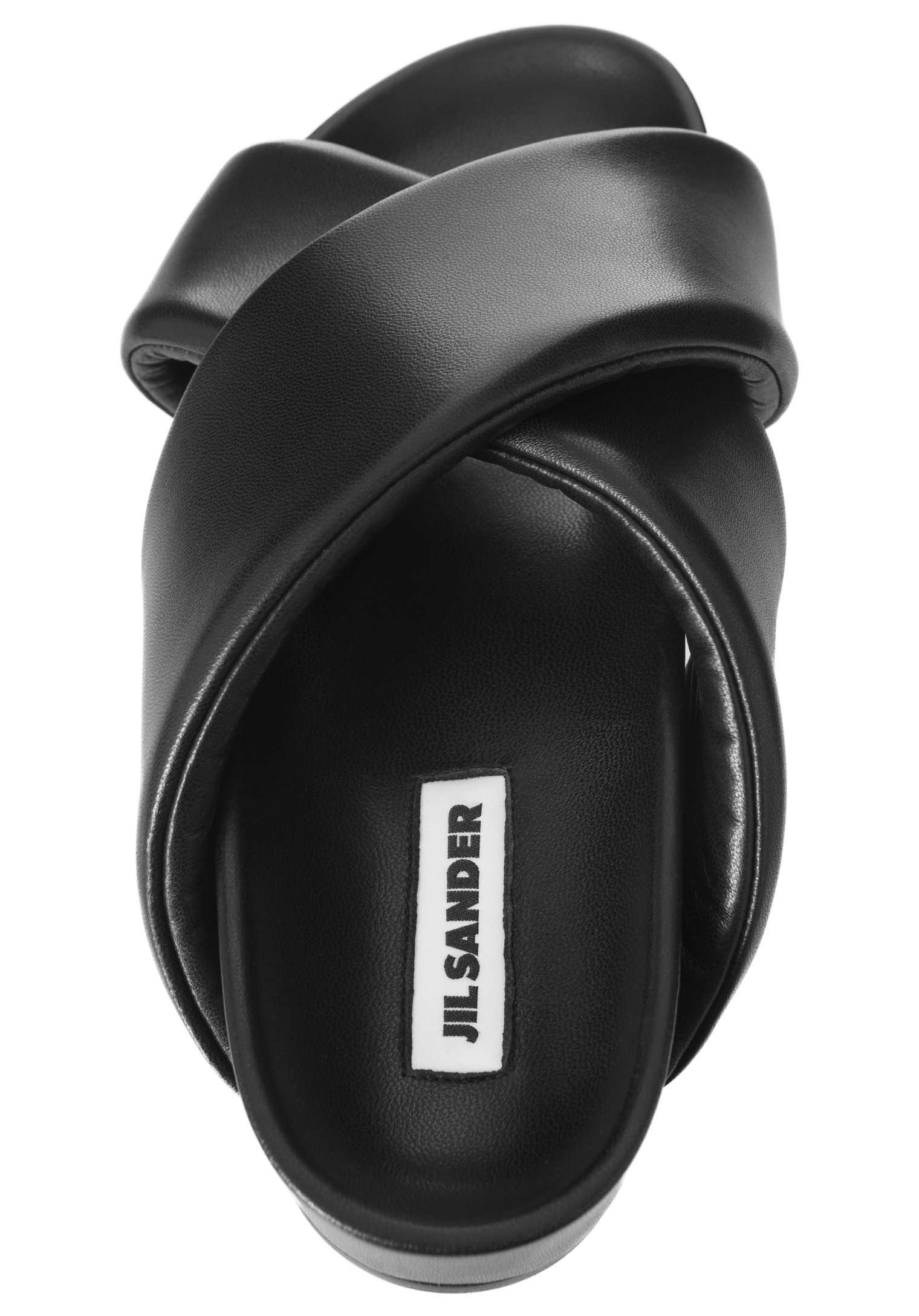 Jil Sander Cross-strap leather sandals