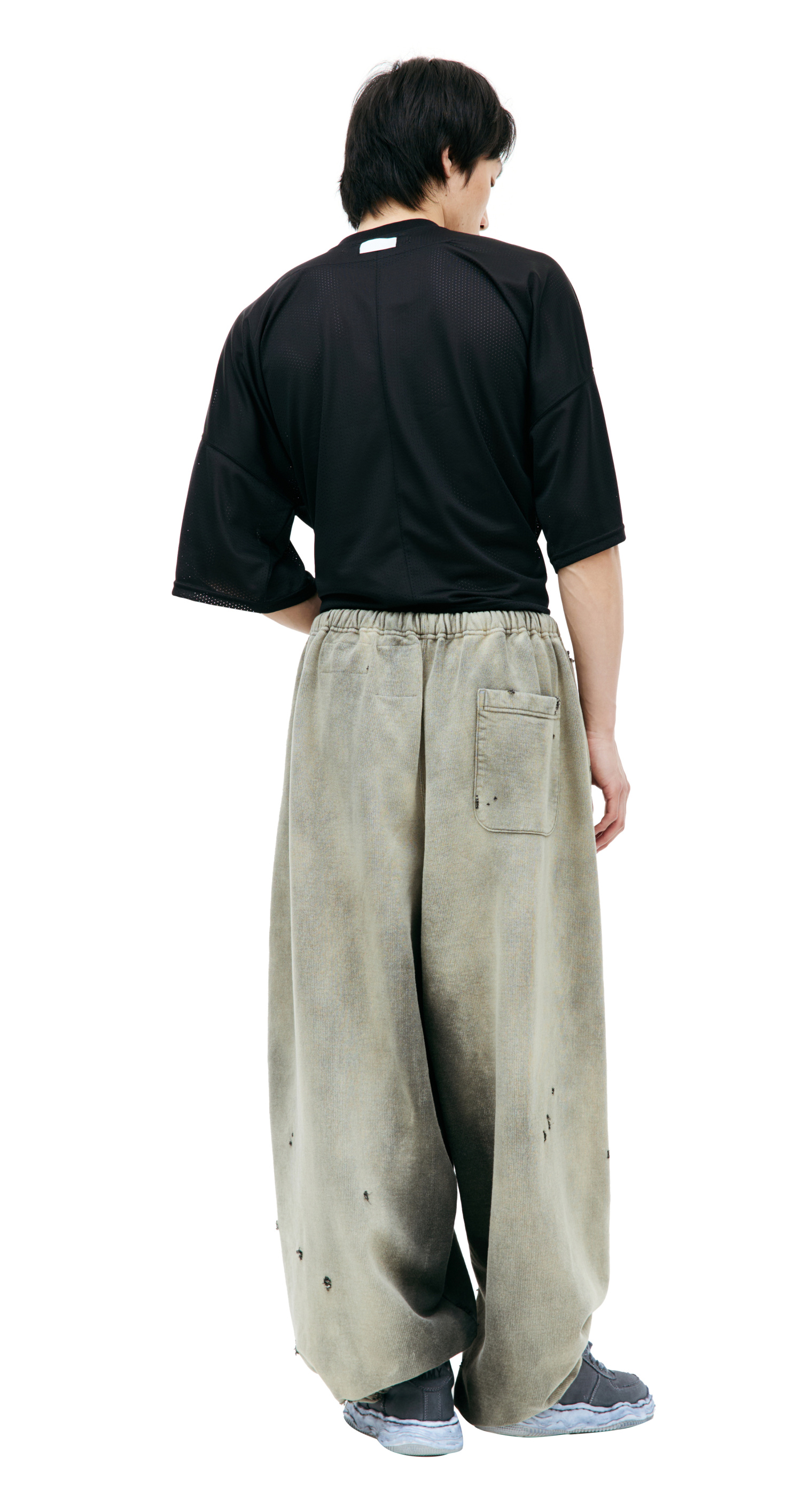 Maison Mihara Yasuhiro Faded cotton sweatpants