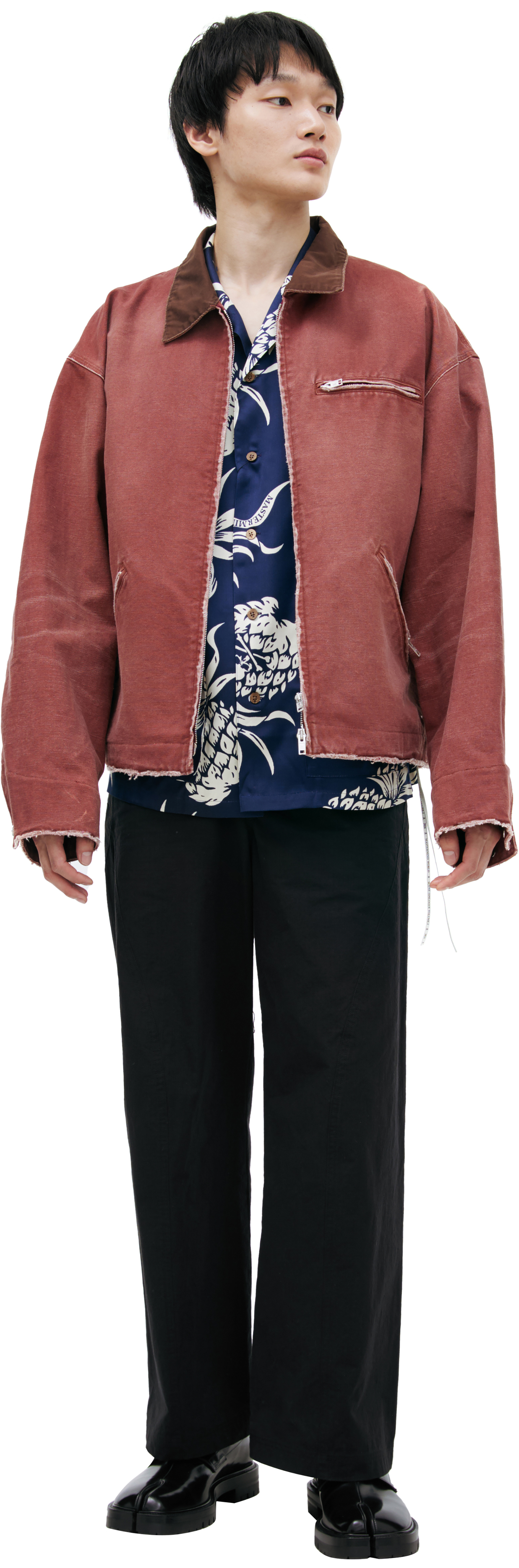 Mastermind WORLD Jacket with raw edges