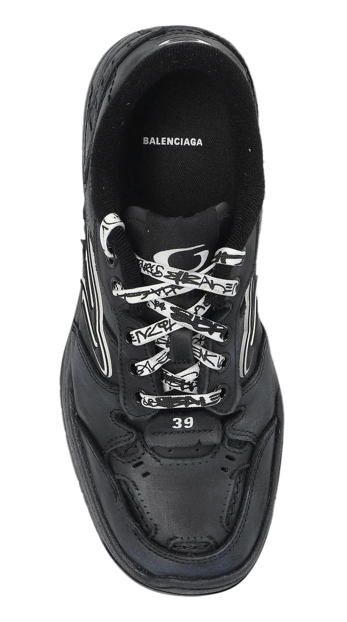 Balenciaga Black Hamptons sneakers