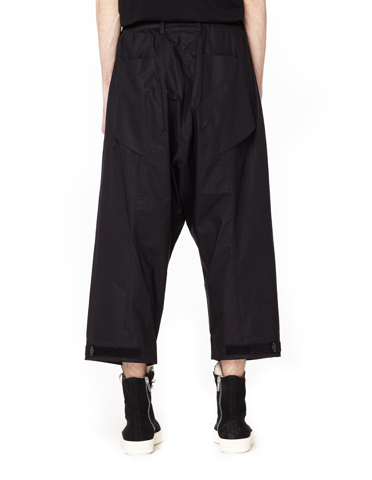Y-3 Cropped black Military Space Pants
