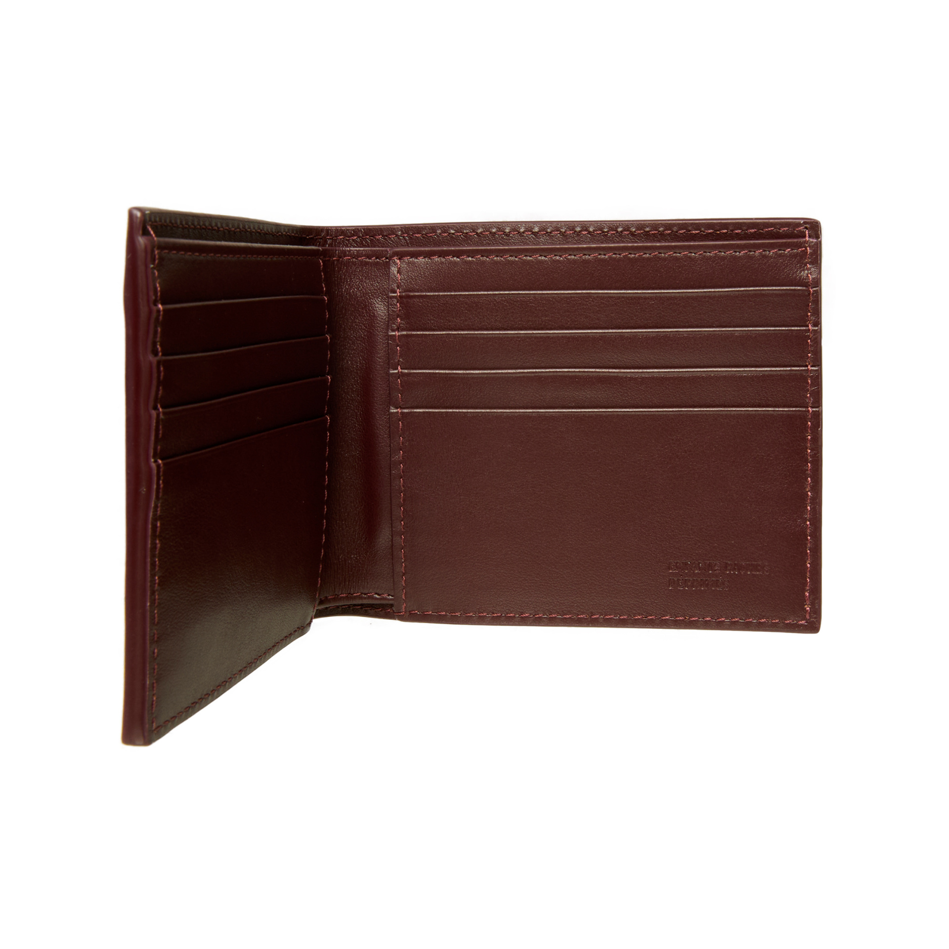 Enfants Riches Déprimés Dark brown leather wallet