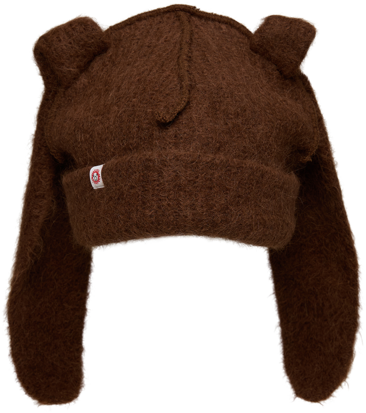 Buy CHARLES JEFFREY LOVERBOY men brown chunky knit beanie for $179