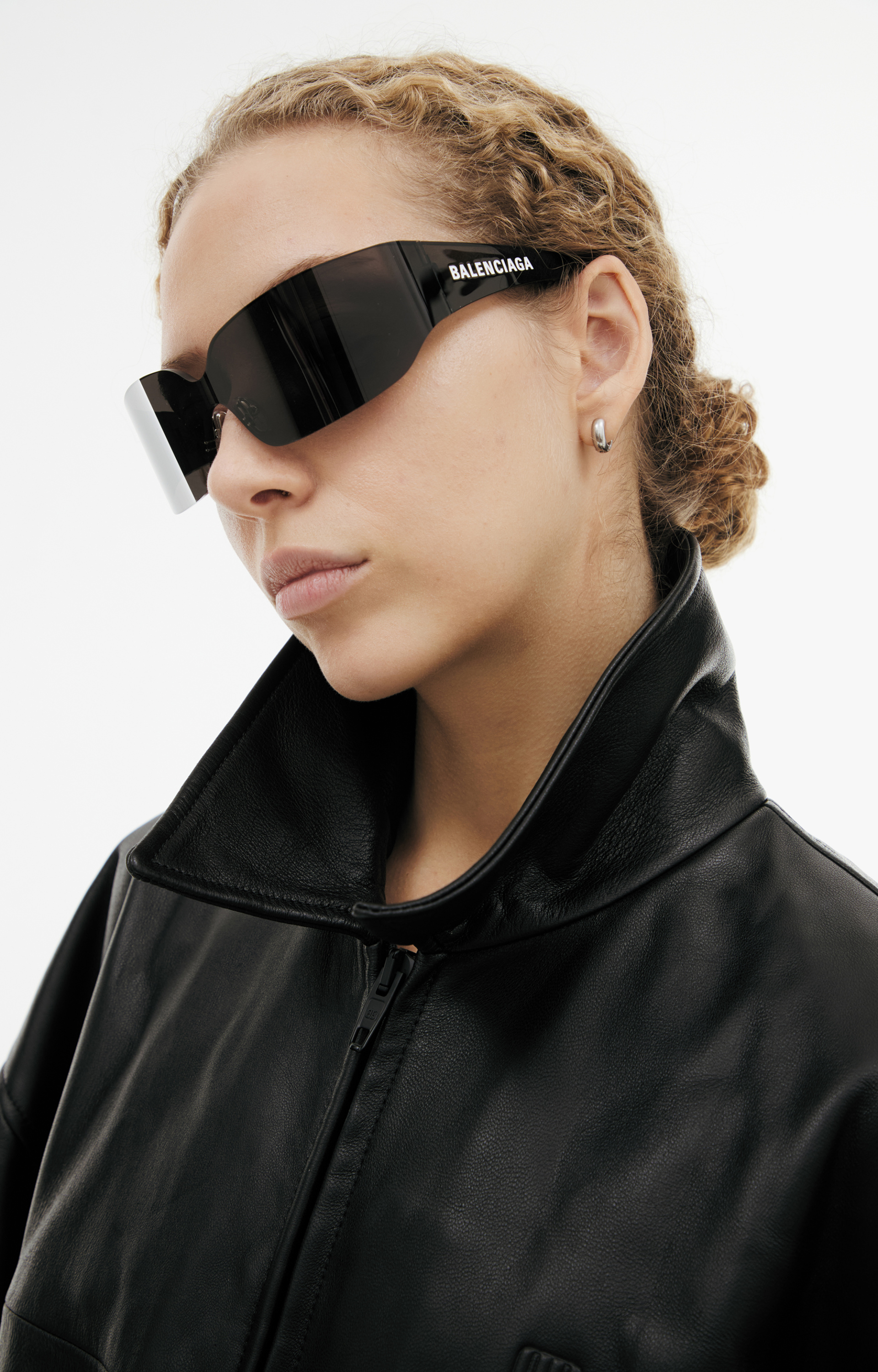 Balenciaga Black leather jacket