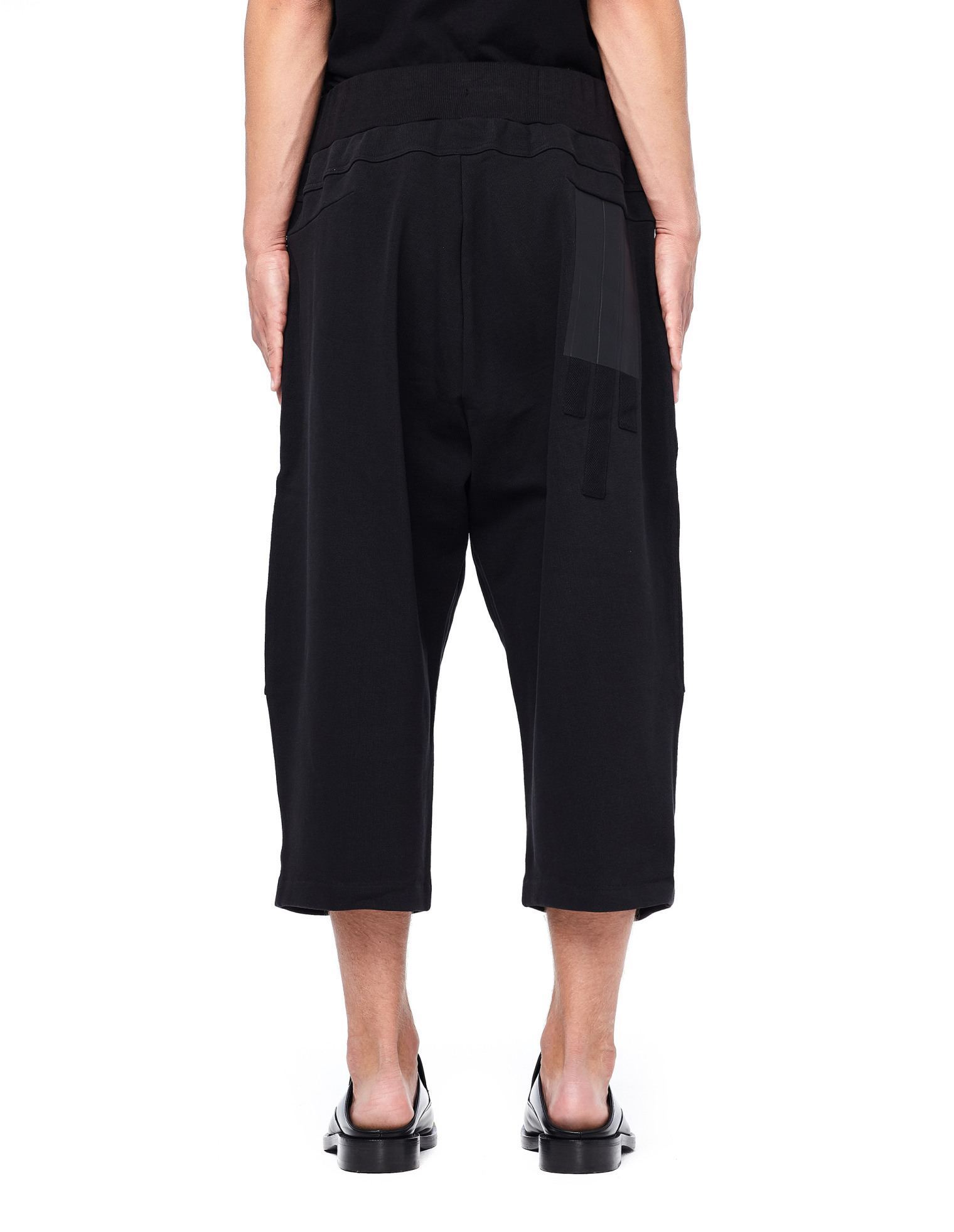 Y-3 Укороченные хлопковые треники
