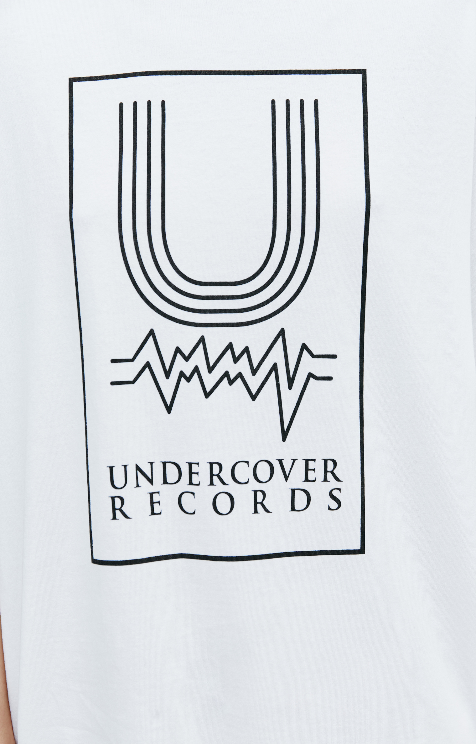 Undercover White Undercover Records t-shirt
