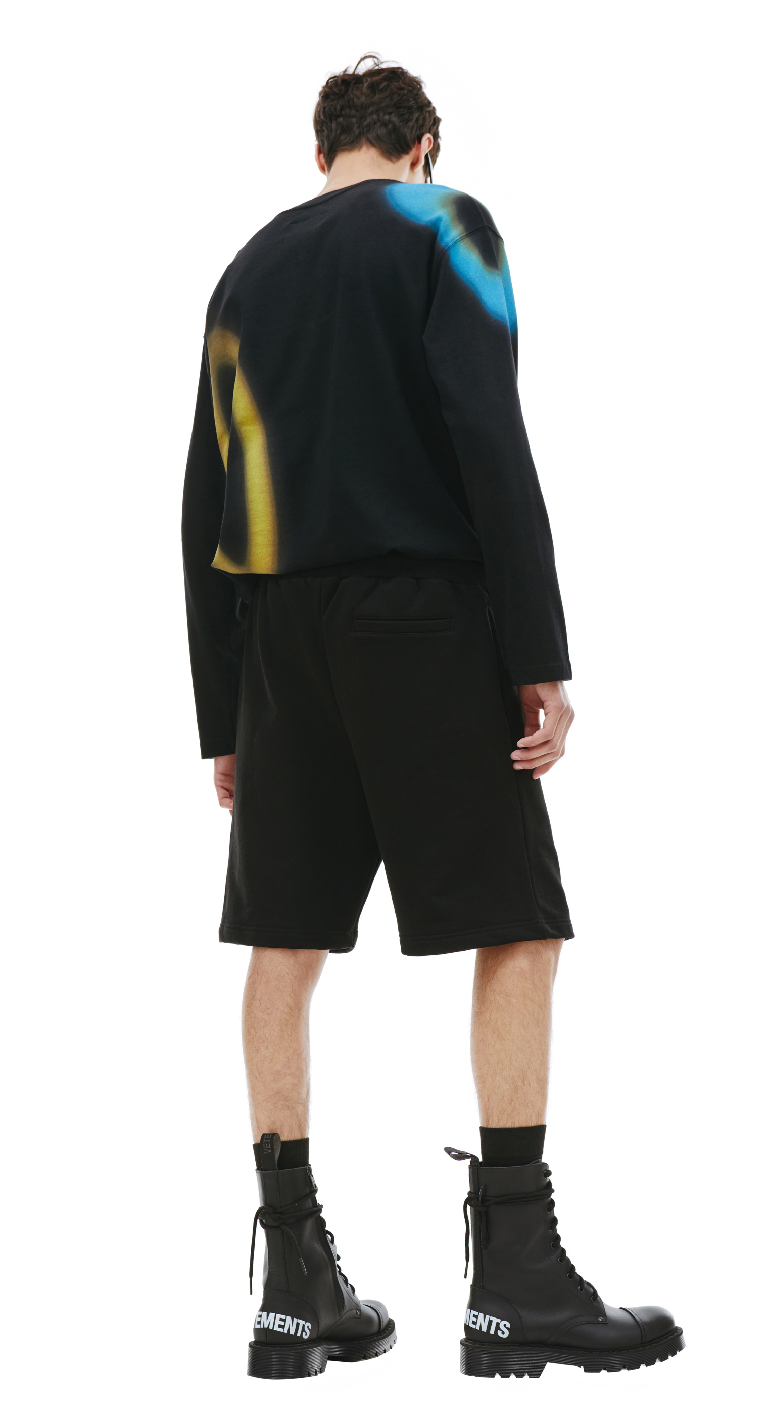 A-COLD-WALL* Black logo shorts
