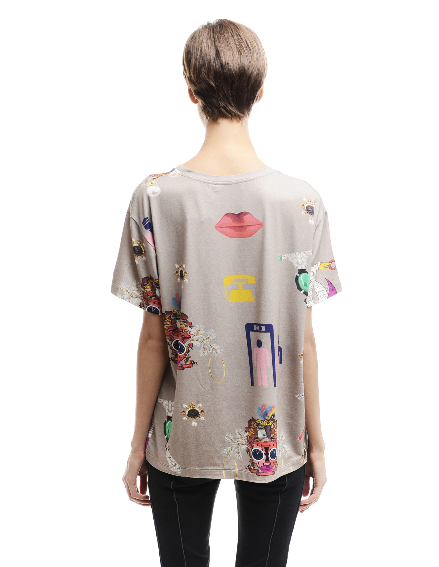 Mary Katrantzou Футболка из модала