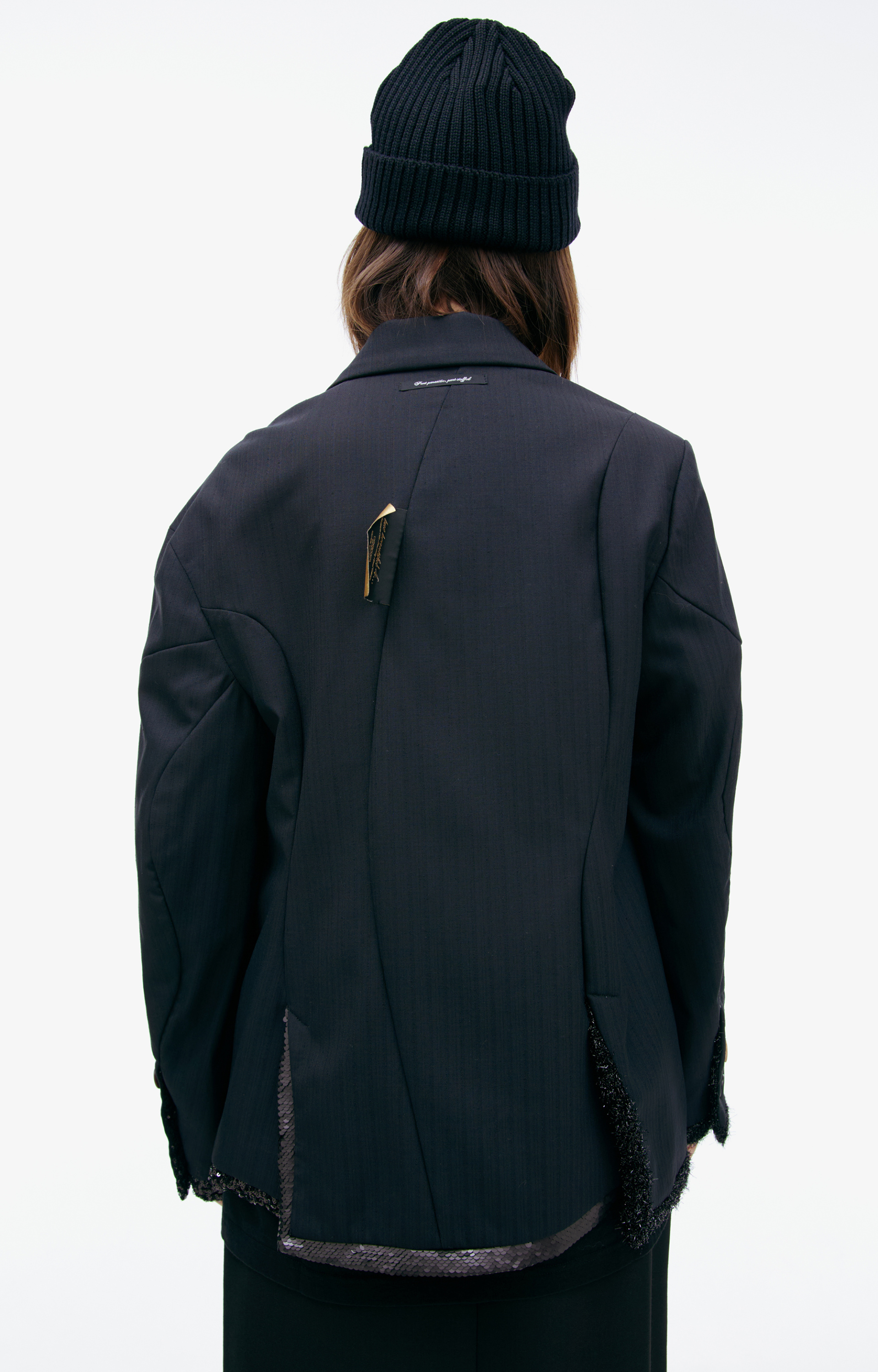 Undercover Jacket with glitter trim