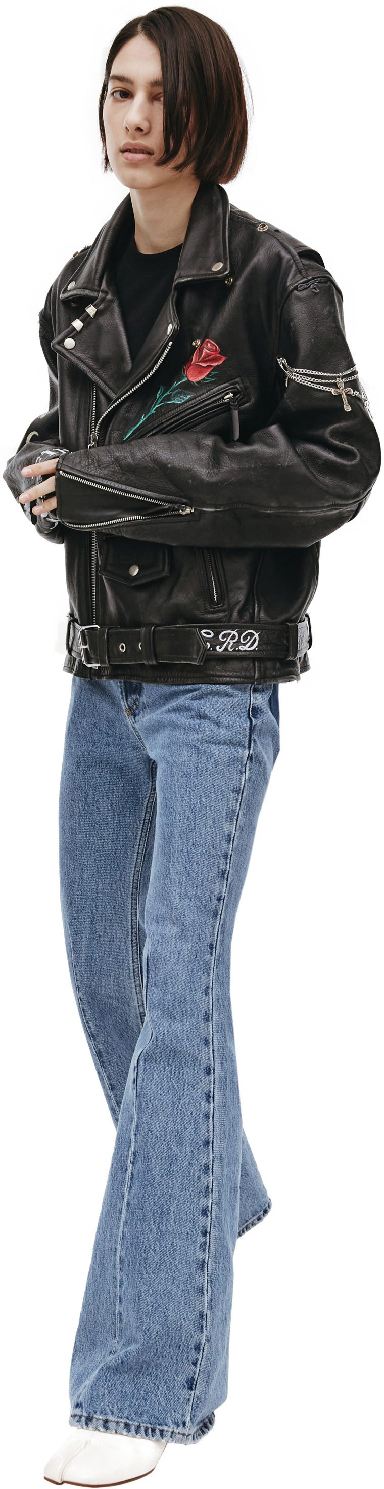 Enfants Riches Déprimés ERD X SVMOSCOW Leather Jacket