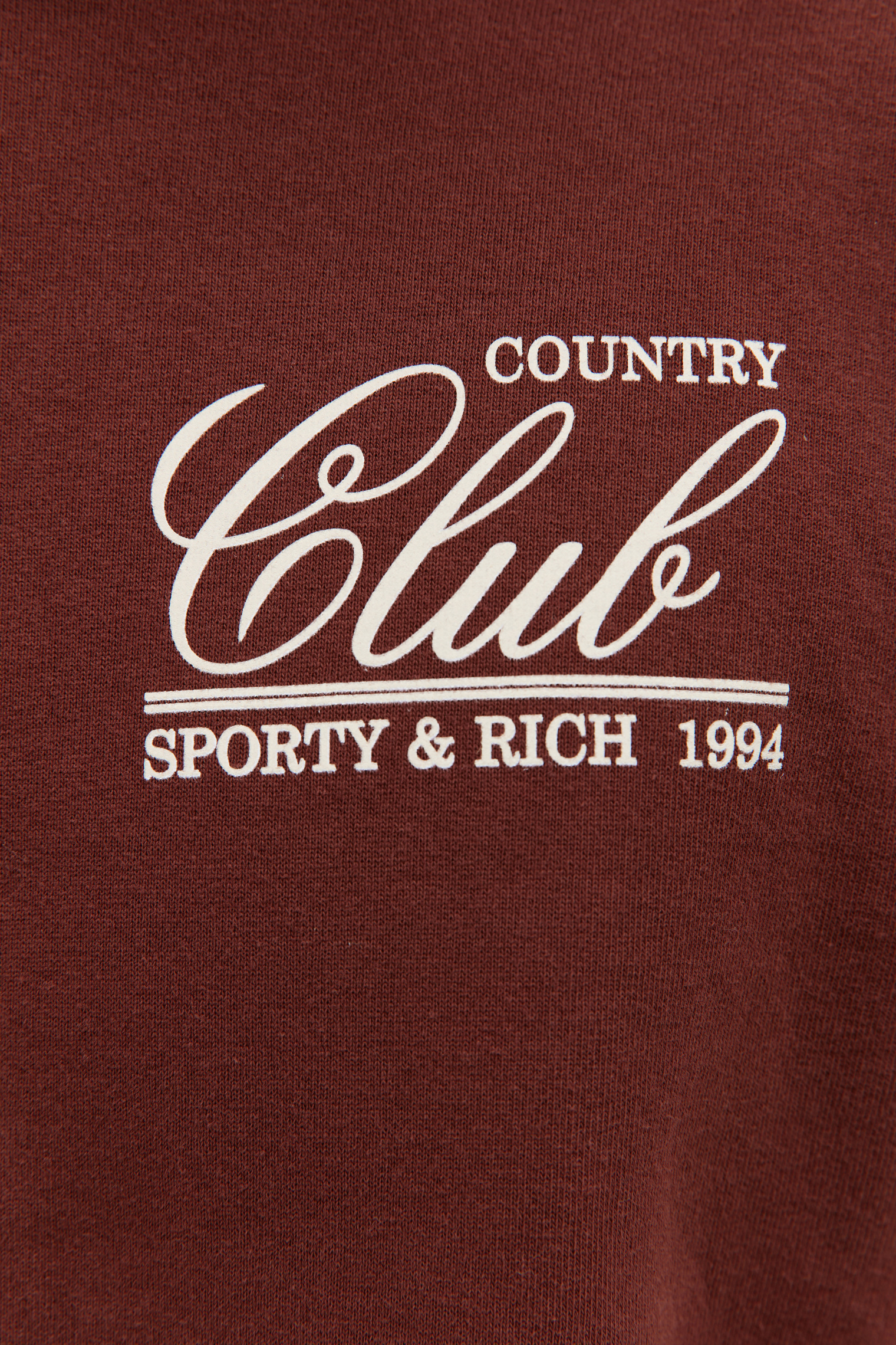 SPORTY & RICH Худи с принтом \'Country Club\'