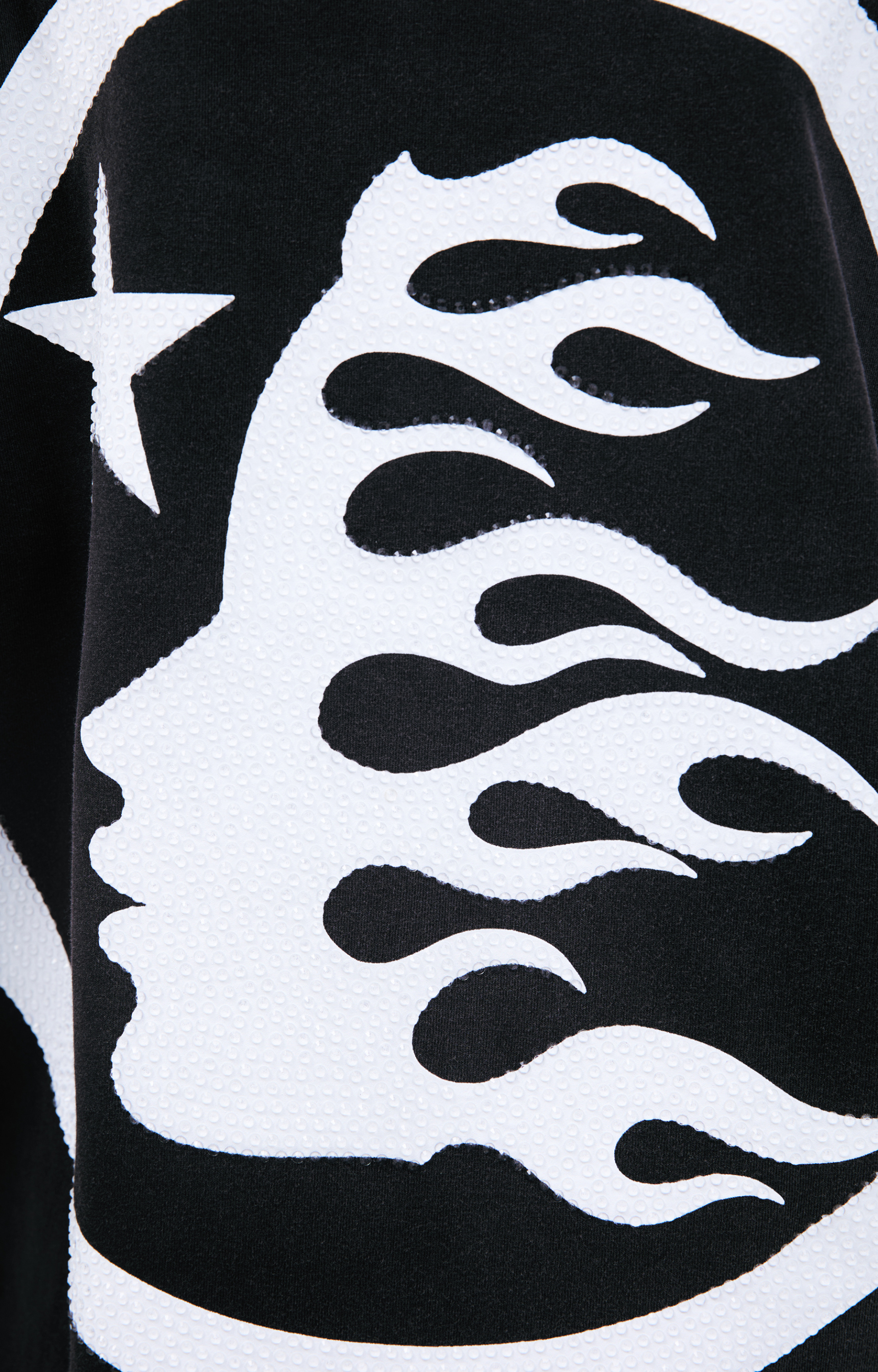 Hellstar T-shirt with a rhinestone logo