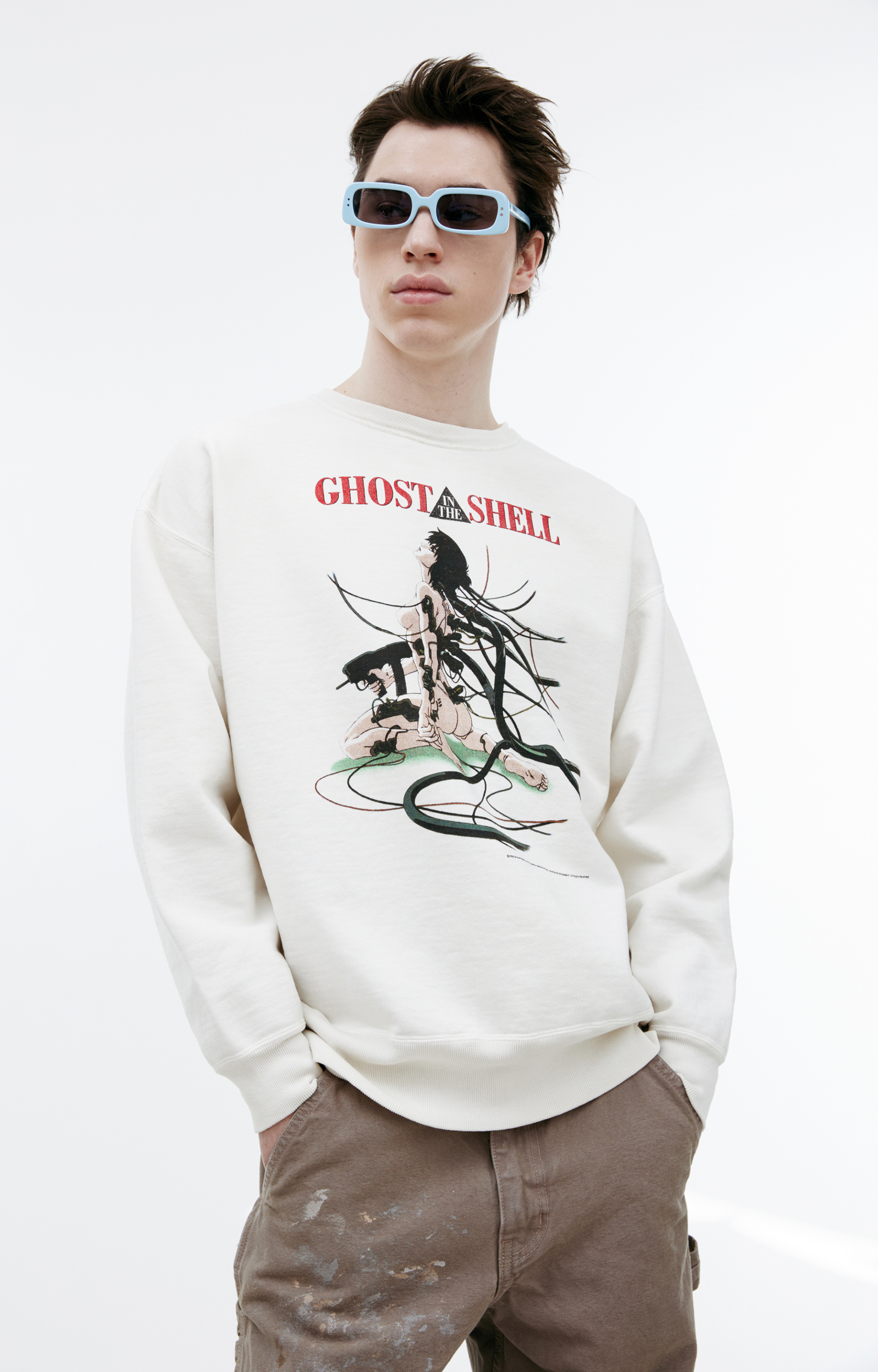 Saint Mxxxxxx x Ghost in the Shell Sweatshirt