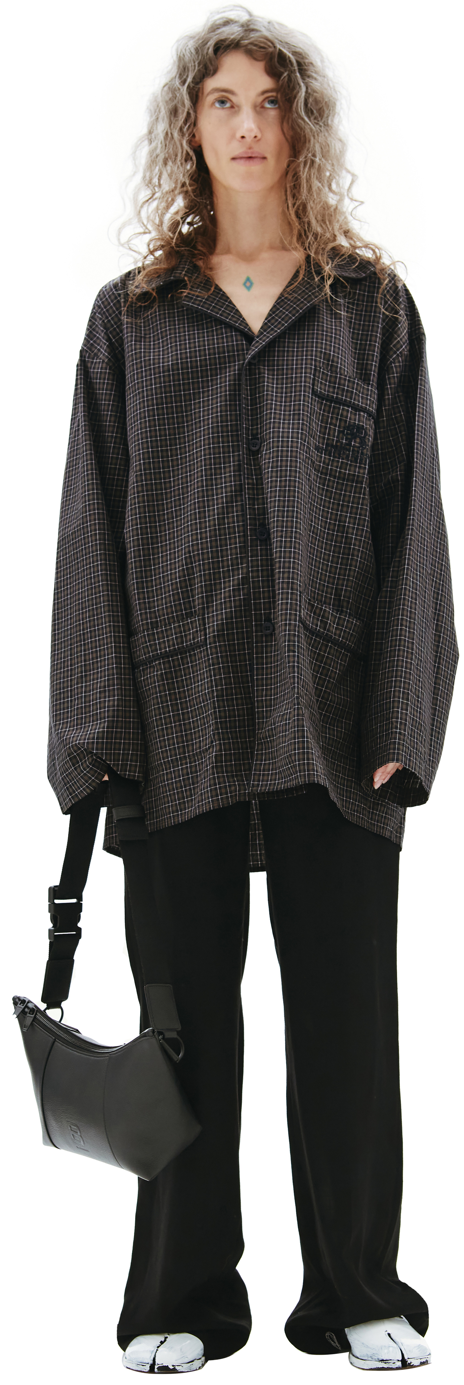 Balenciaga Checked Cotton Shirt