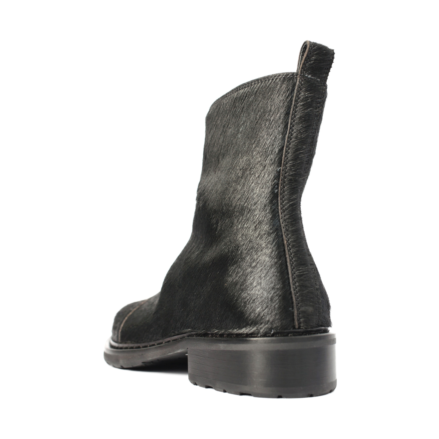 Ann Demeulemeester Pony Hair Ankle Boots