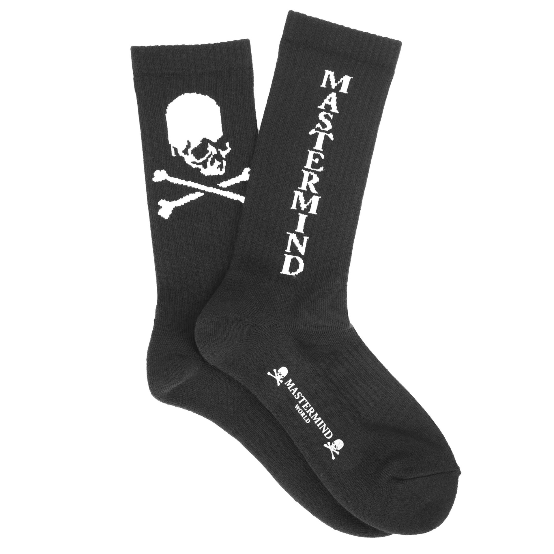 Mastermind WORLD Black Skull Socks