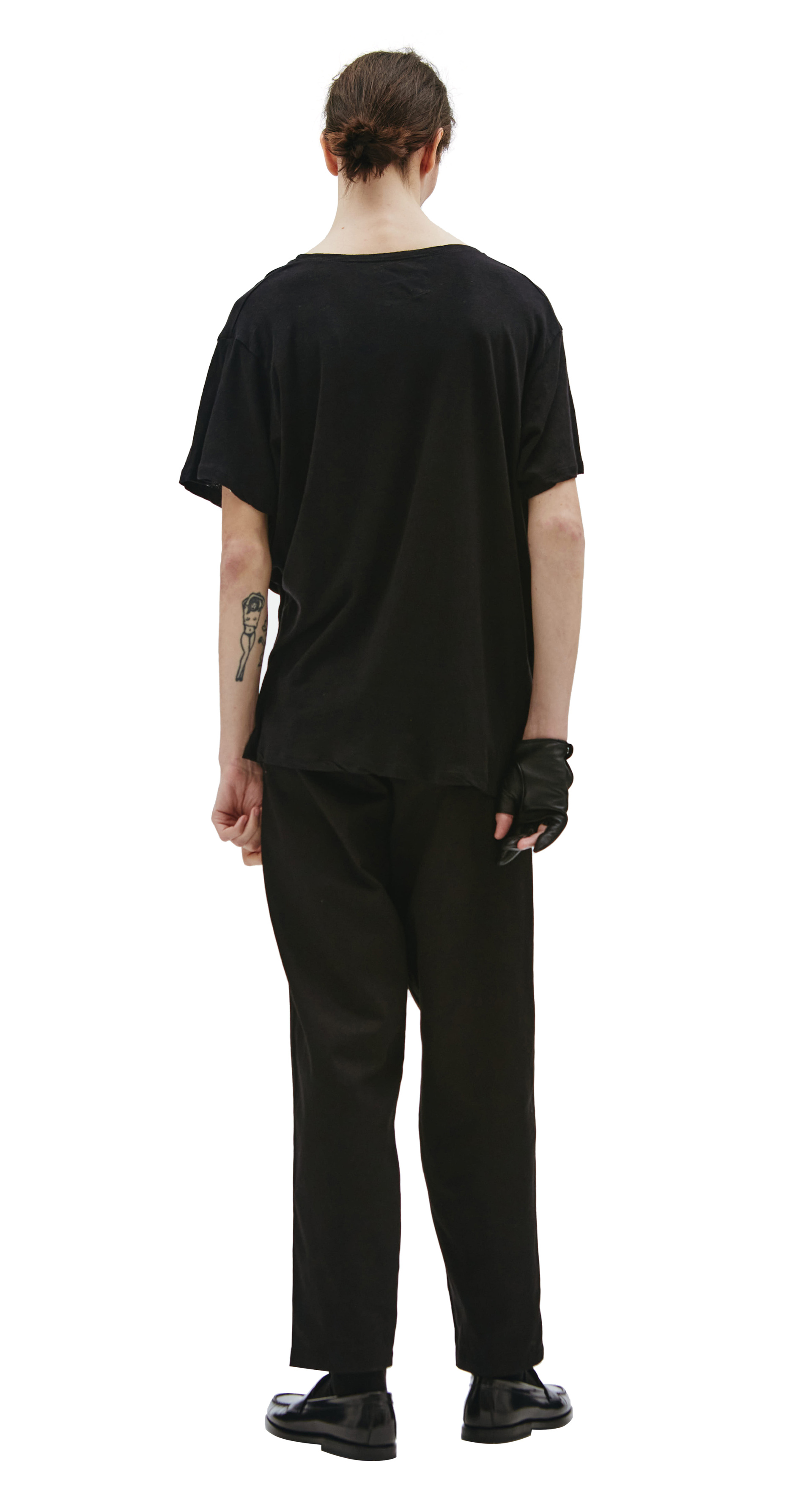 Greg Lauren Black Cotton t-shirt
