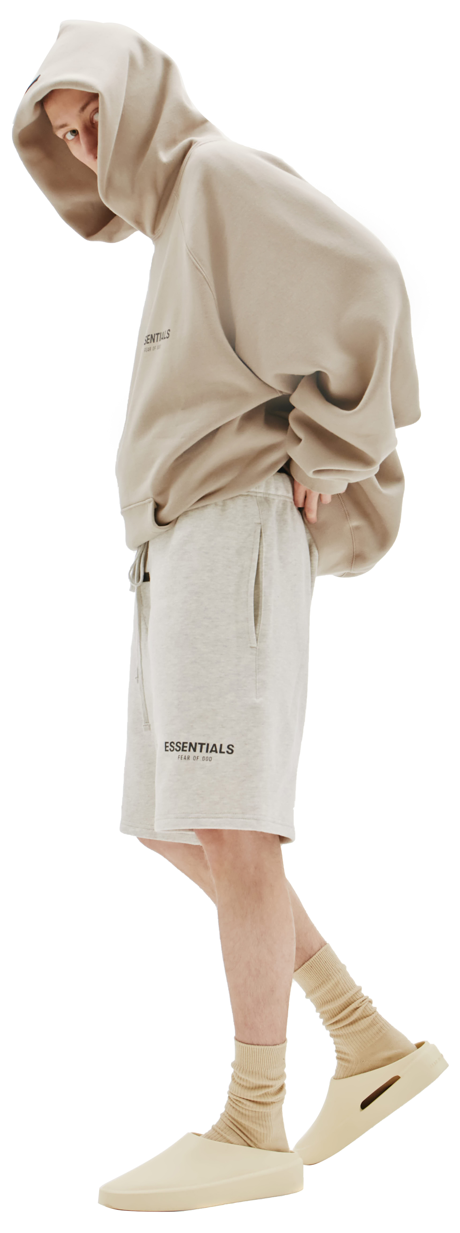 Fear of God Essentials Logo cotton short