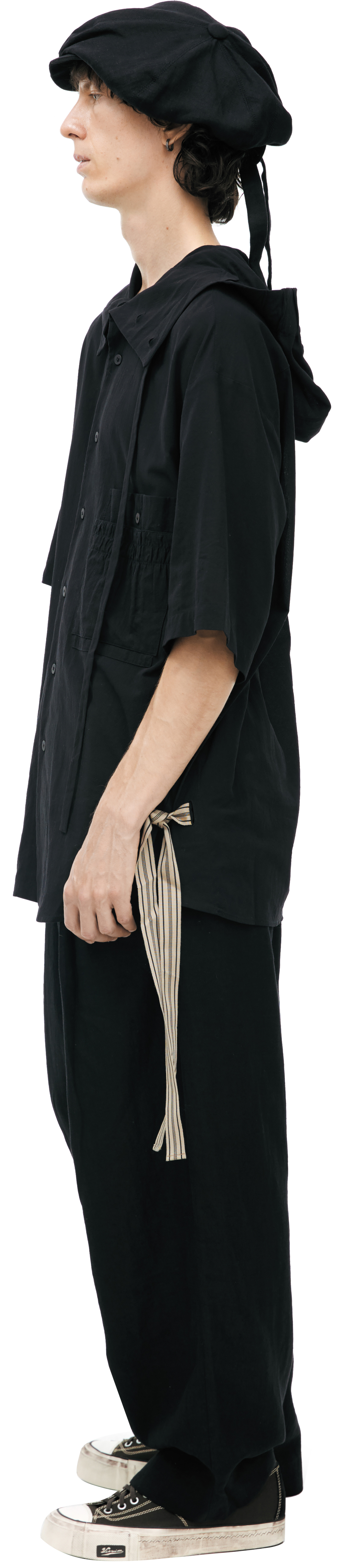 Ziggy Chen Hooded shirt