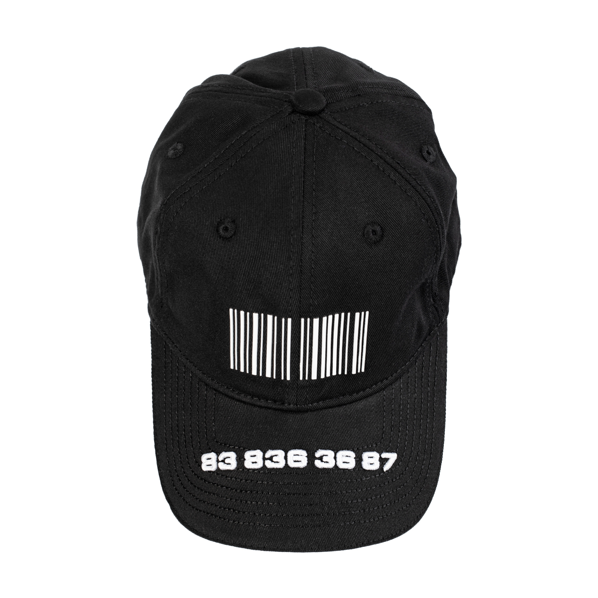 VTMNTS Barcode Print Baseball Cap