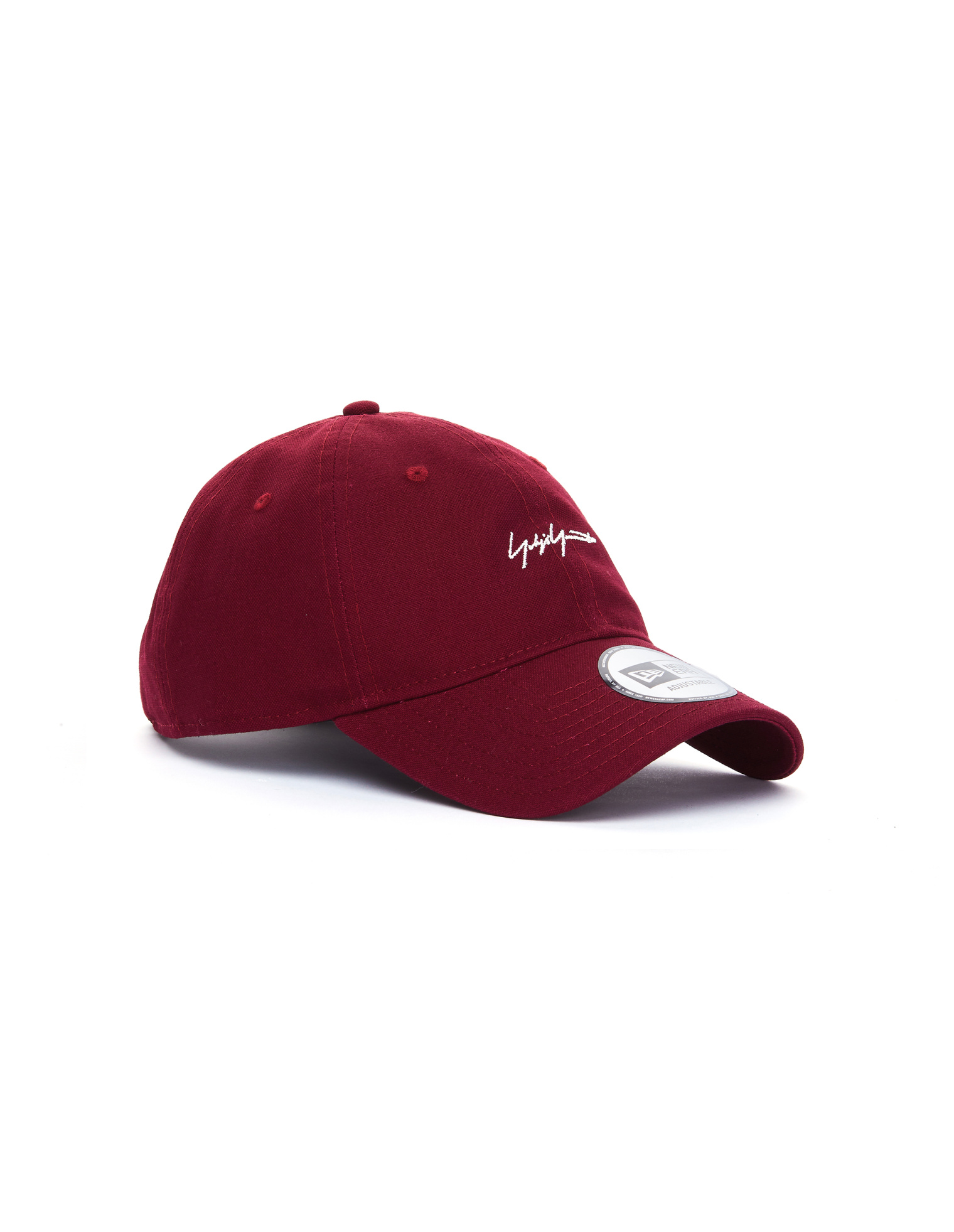 Yohji Yamamoto Хлопковая кепка New Era с вышивкой