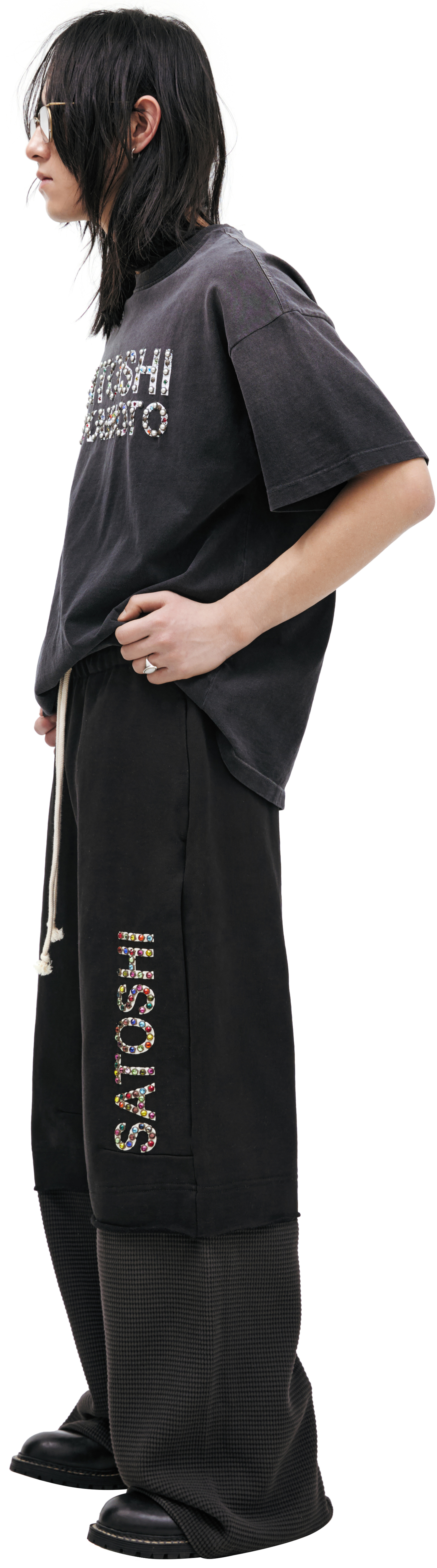 Satoshi Nakamoto Sweatpants with logo