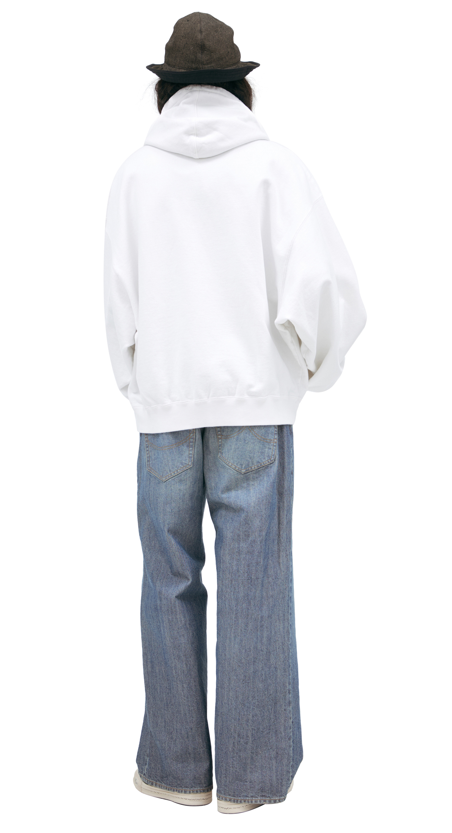 Buy Doublet men white hoodie 'i love me' for $343 online on SV77