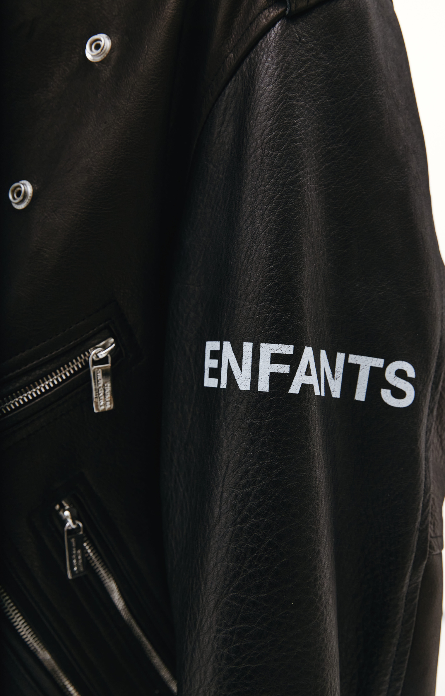 Enfants Riches Deprimes Shooting gallery leather jacket