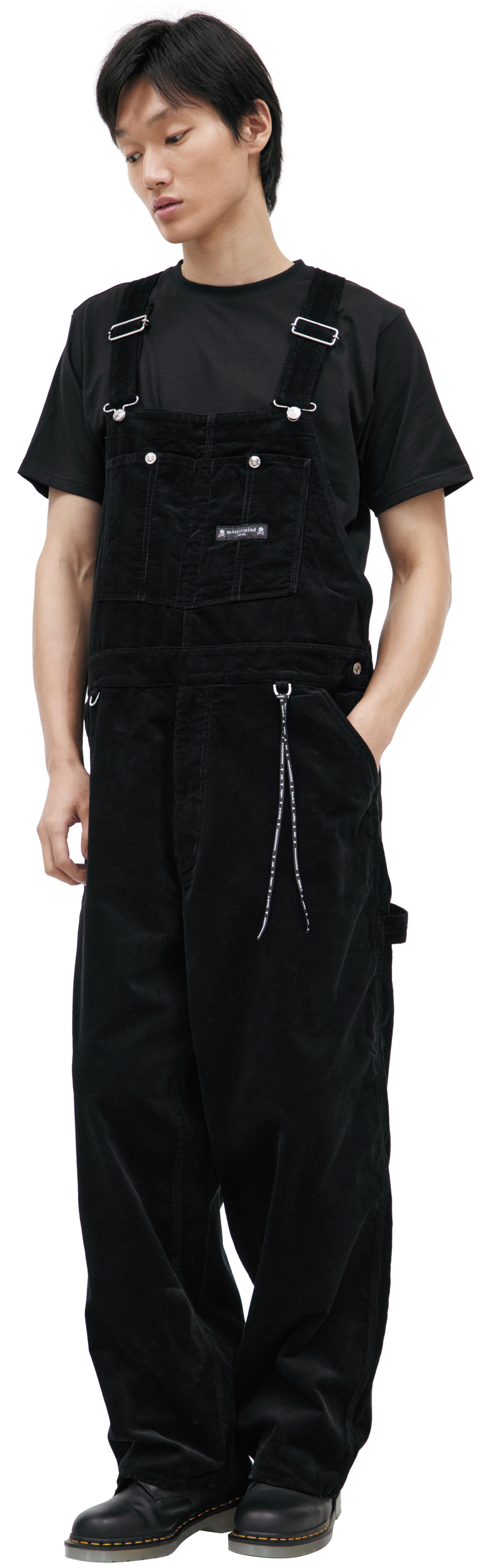 Mastermind WORLD Corduroy jumpsuit with logo