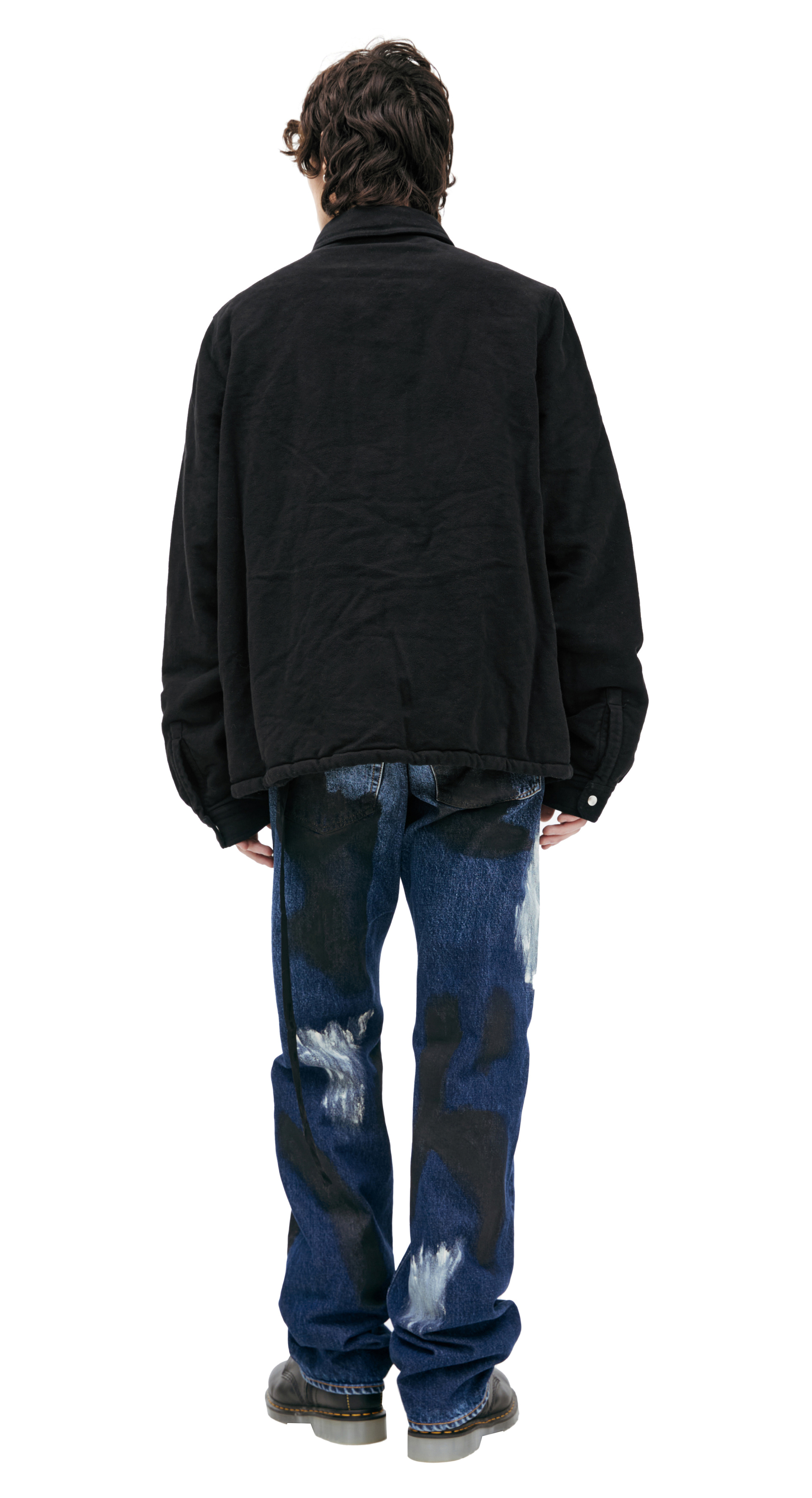 DRKSHDW by Rick Owens Black zip-up jacket