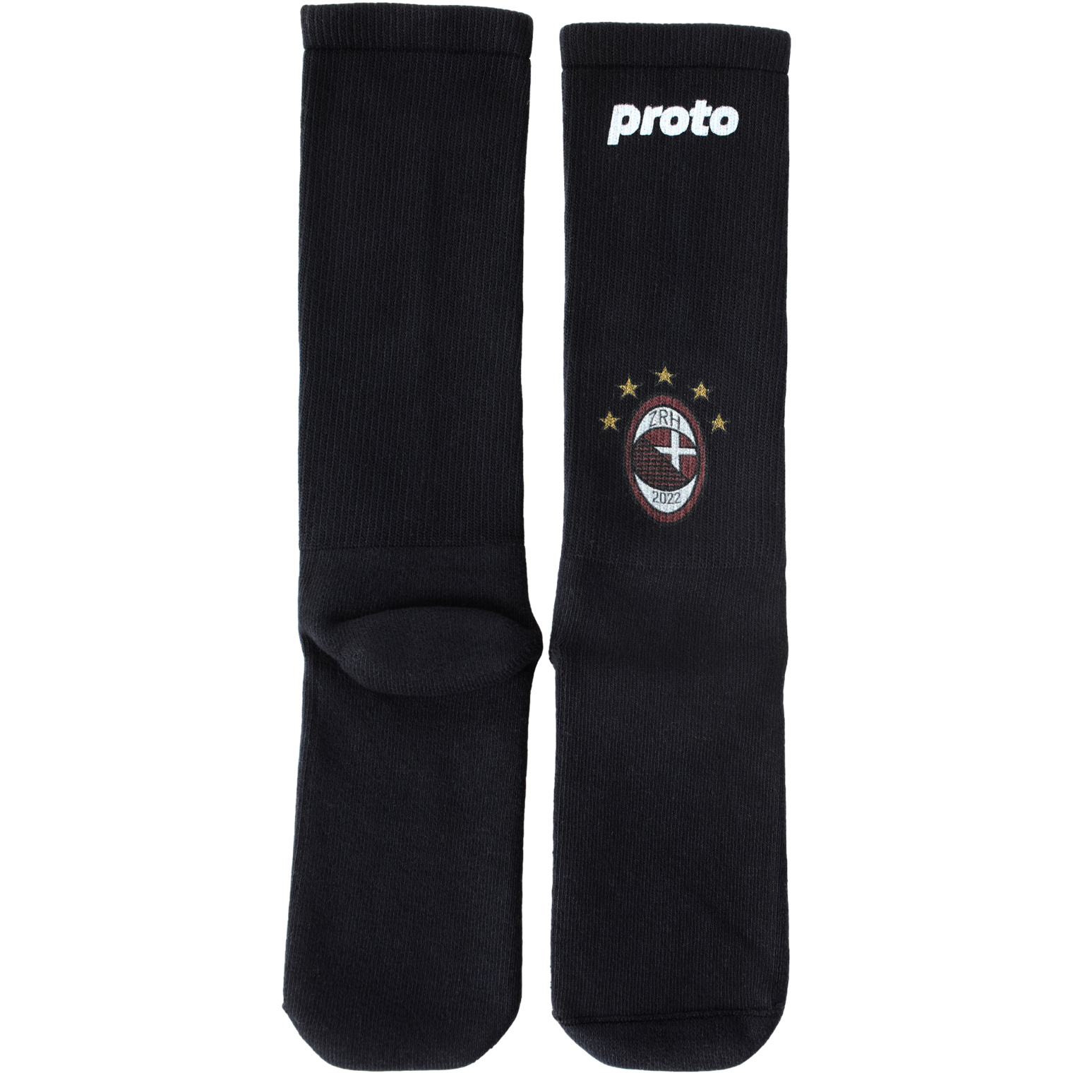PROTOTYPES Black logo socks