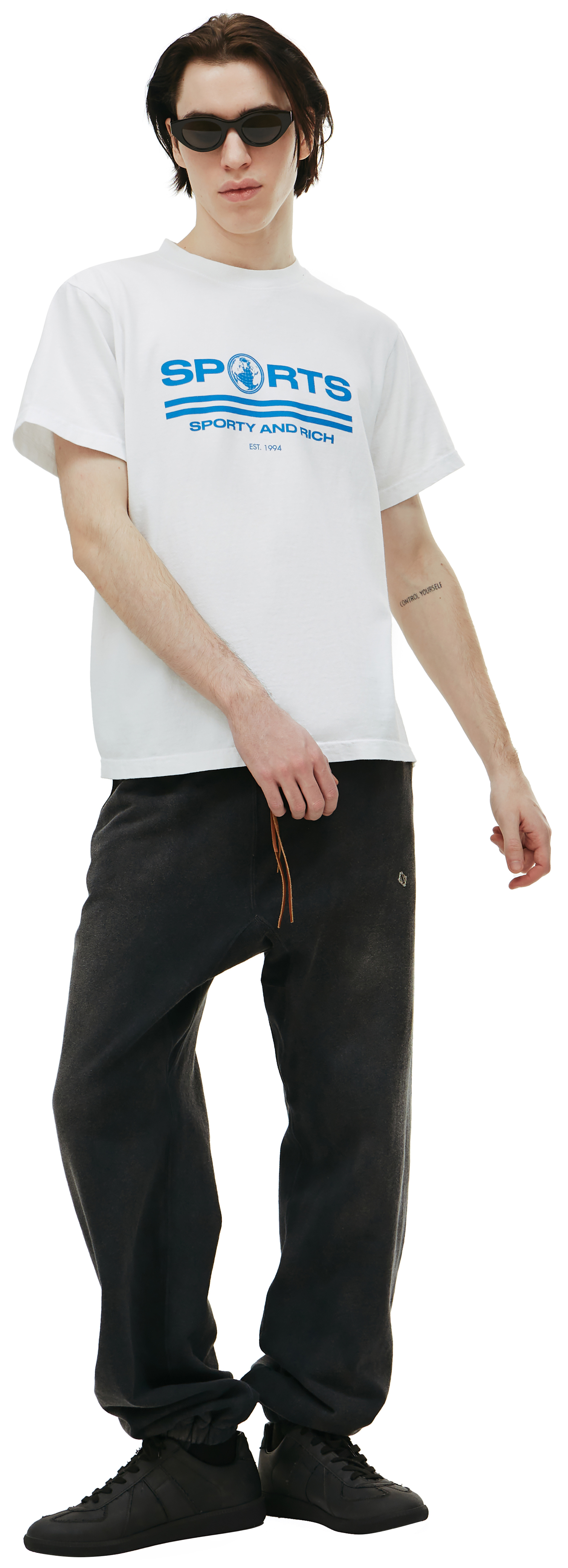 SPORTY & RICH Sports printed t-shirt