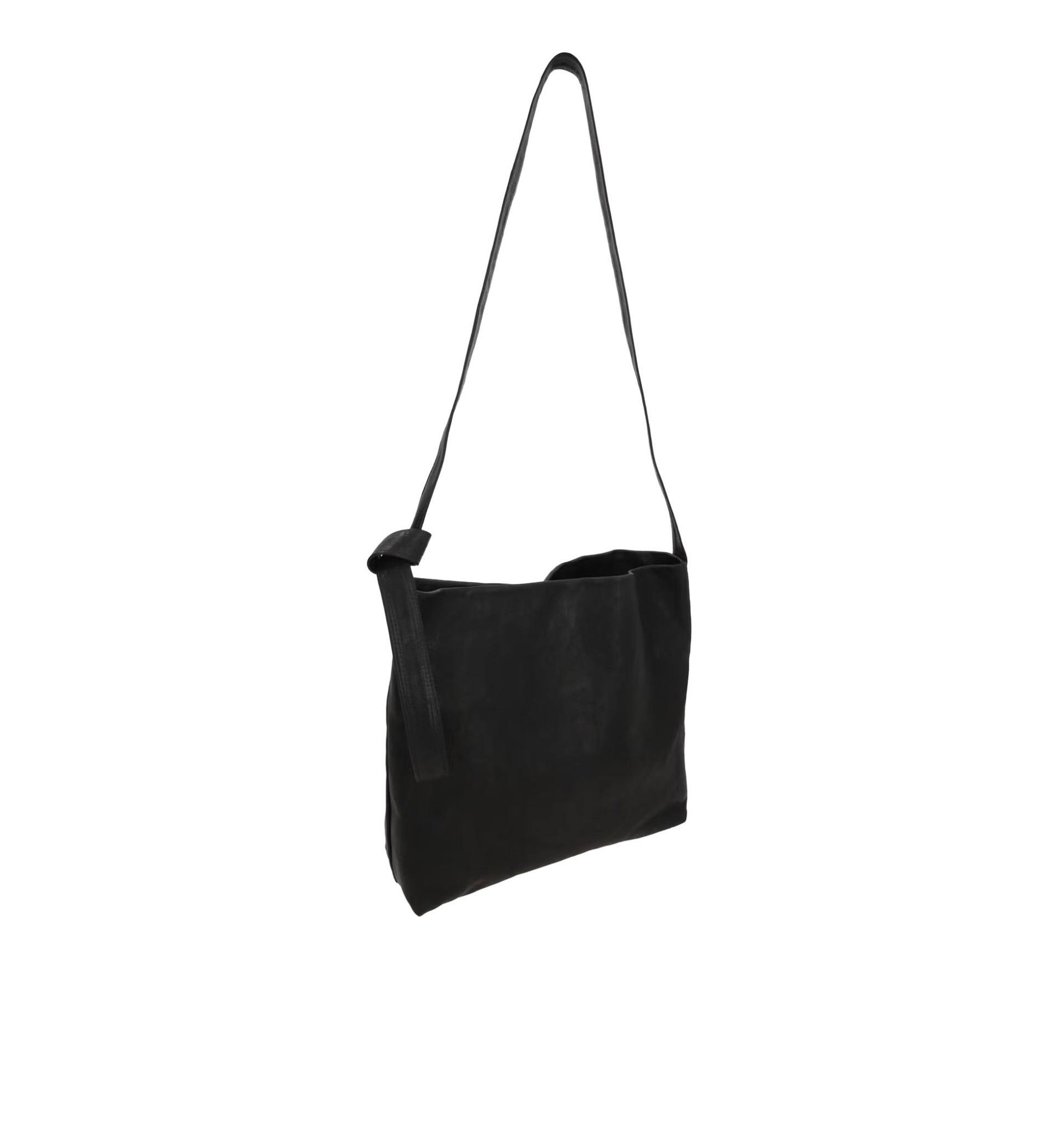 Ann Demeulemeester Leather bag with a wide shoulder strap