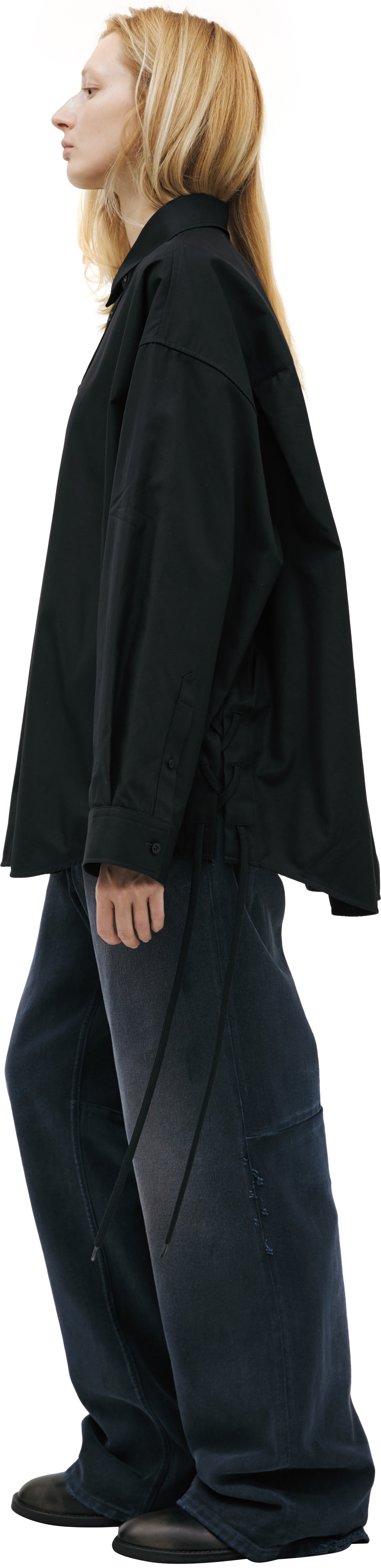 Balenciaga Oversized black shirt