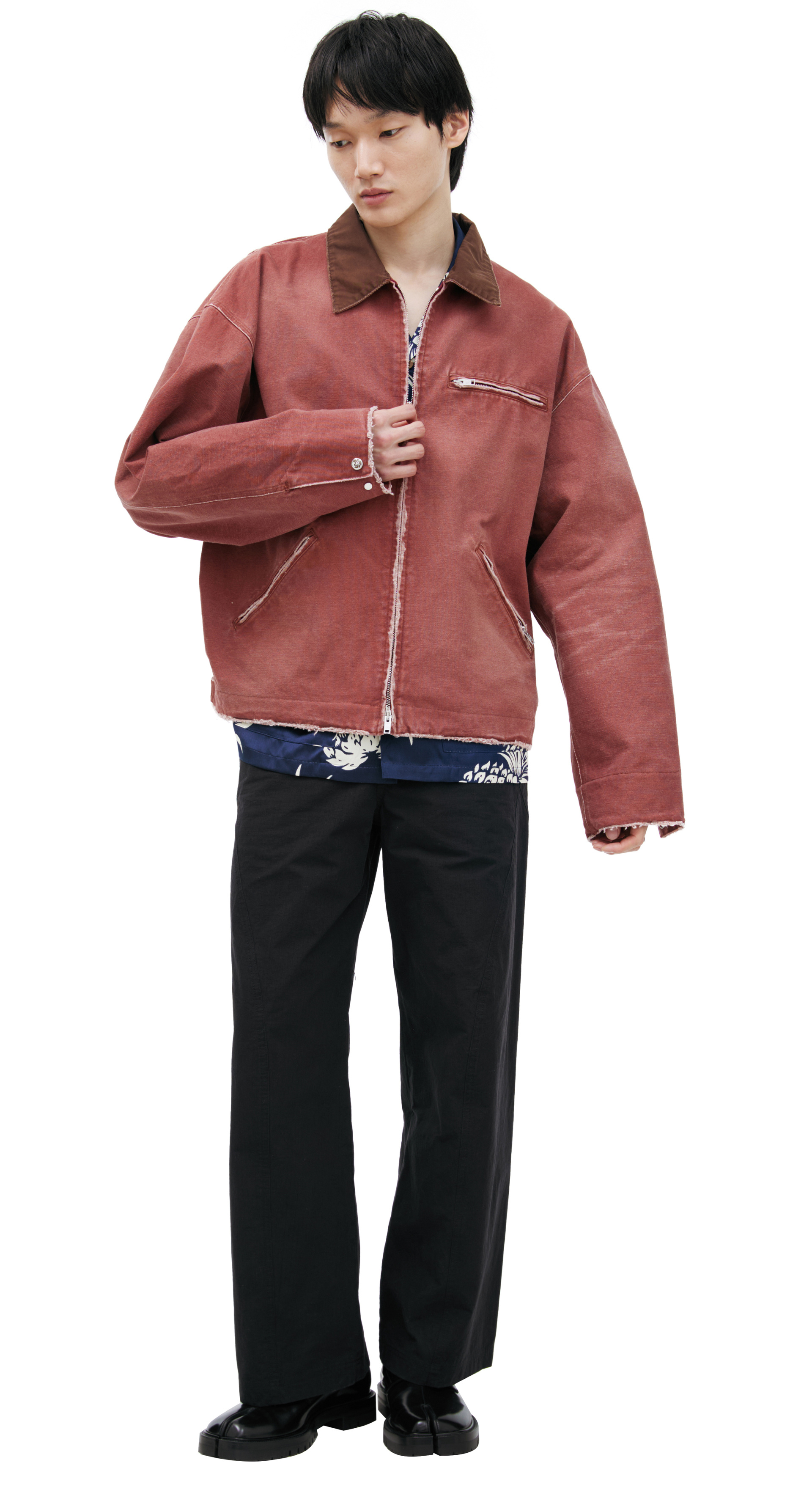 Mastermind WORLD Jacket with raw edges