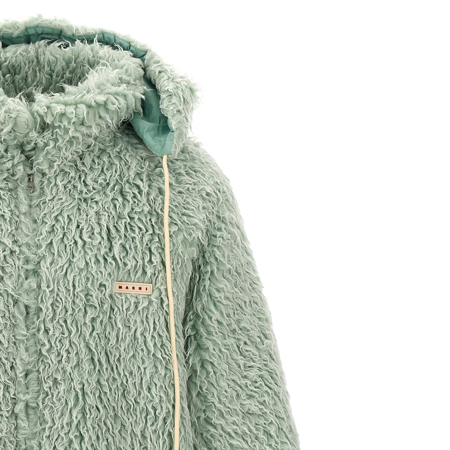 Marni Shaggy logo jacket