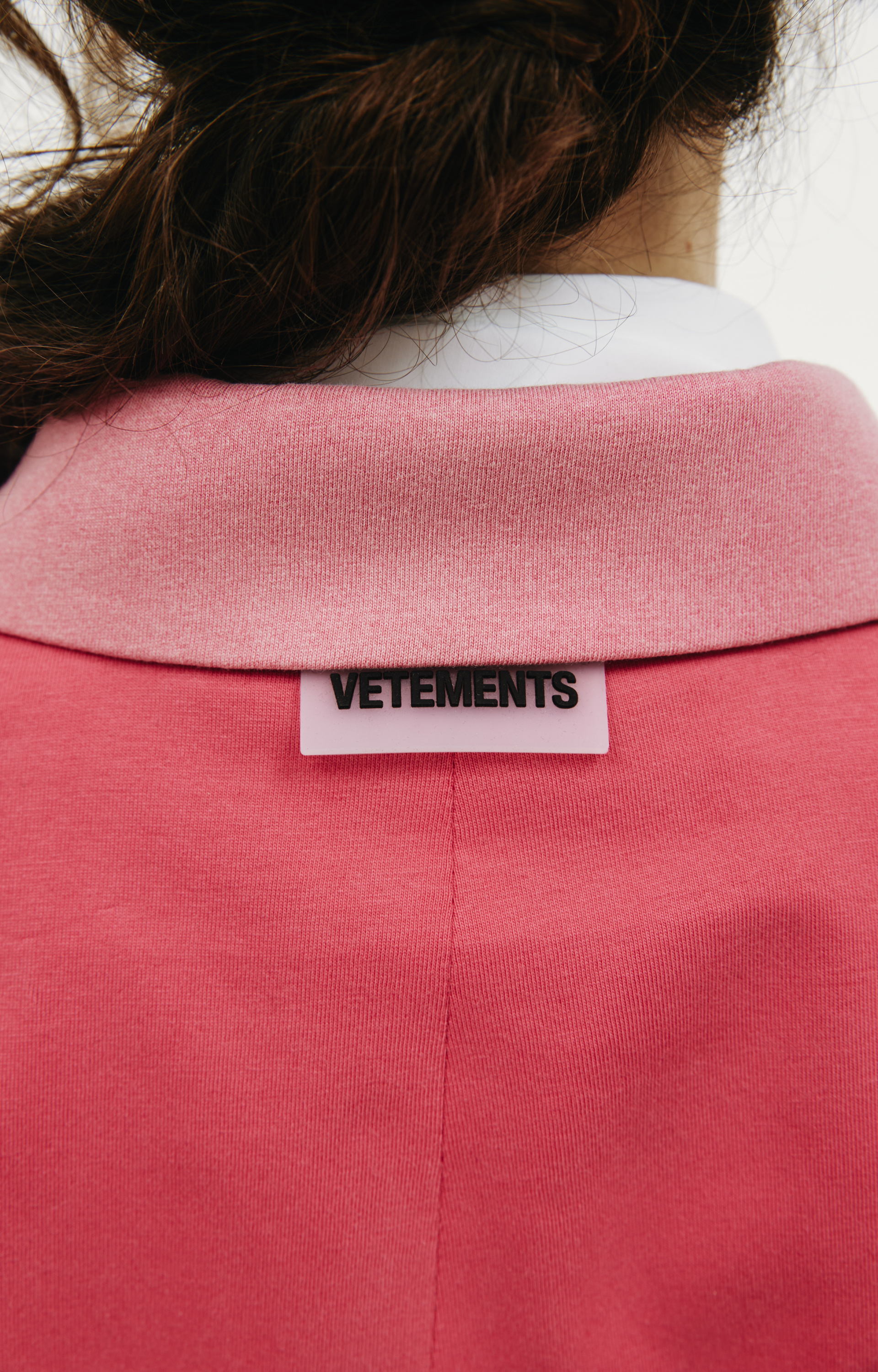 VETEMENTS Pink oversized blazer