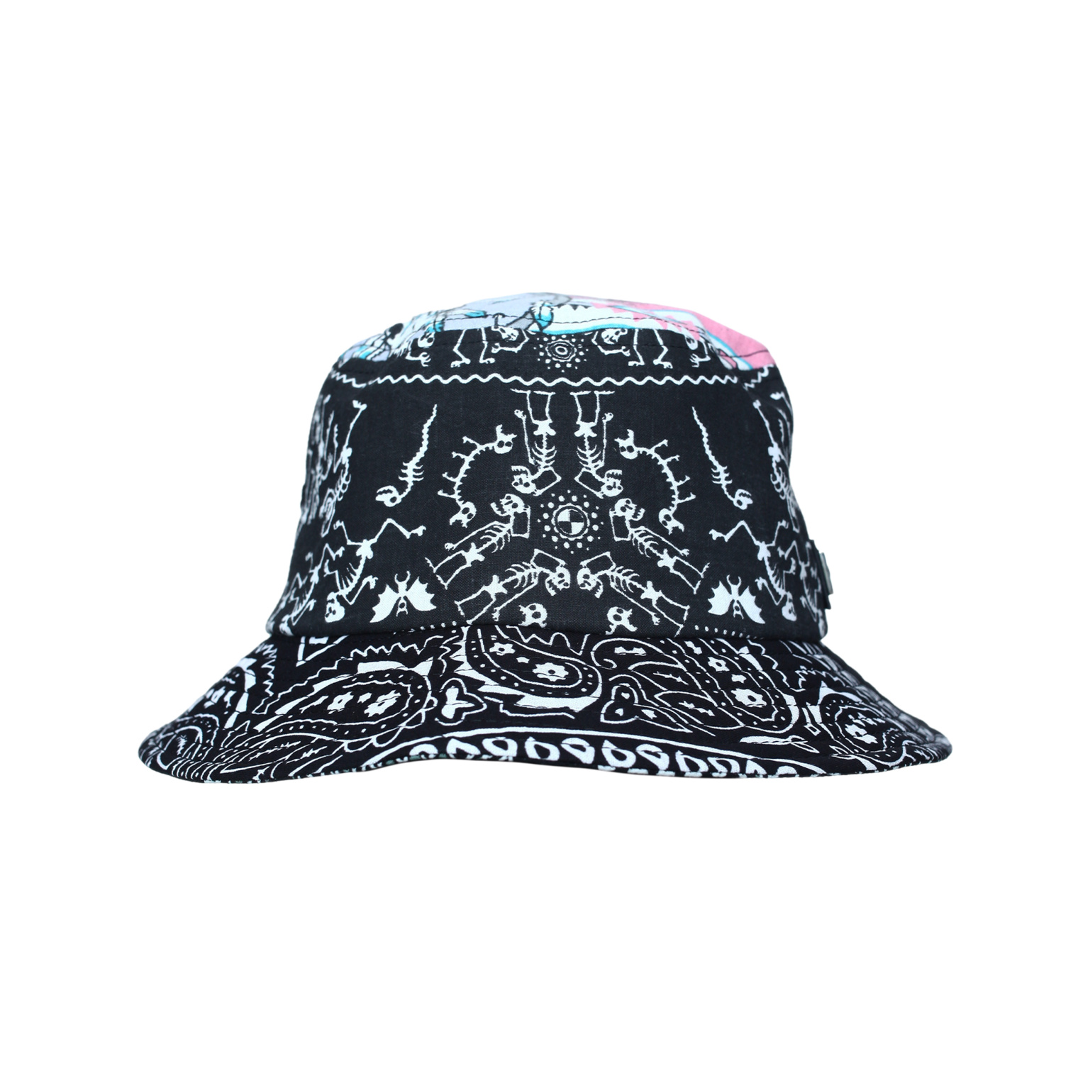 Children of the discordance Paisley printed bucket hat