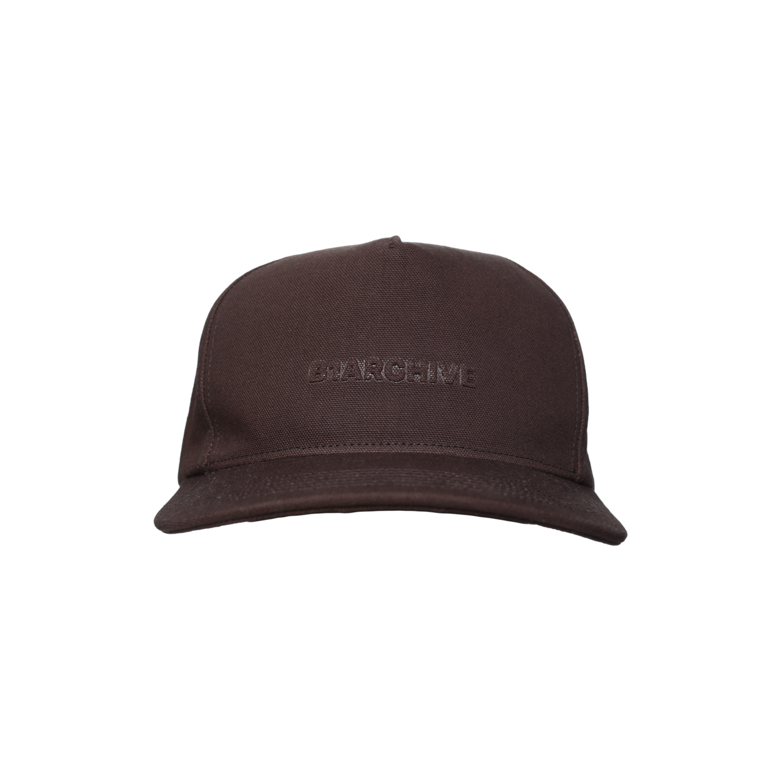 B1ARCHIVE Brown embroidered logo cap